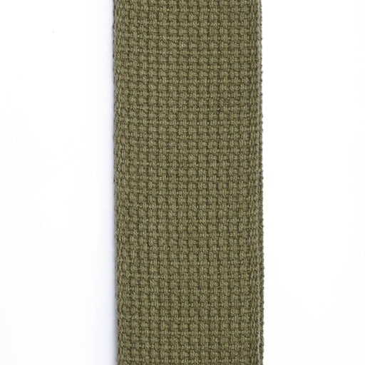 D'Addario 50CT02 50mm Cotton Guitar Strap, Army - Image 3
