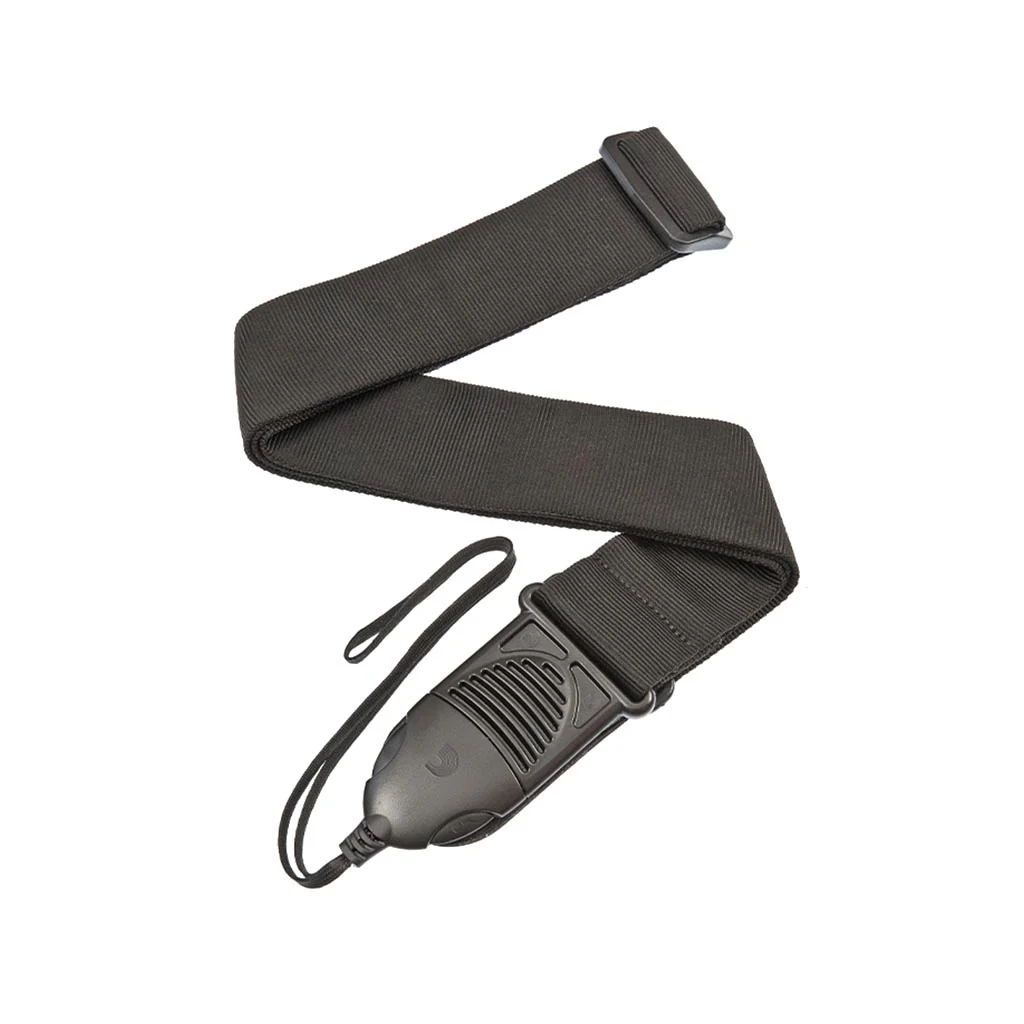 D'Addario 50mm Acoustic Quick Release Guitar Strap Lock, Black - Image 2