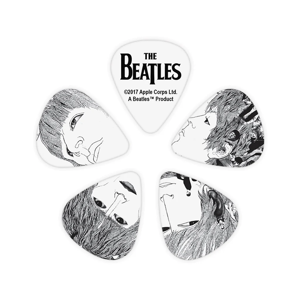 D'Addario Beatles Guitar Picks, Revolver, 10 pack, Thin - Image 3