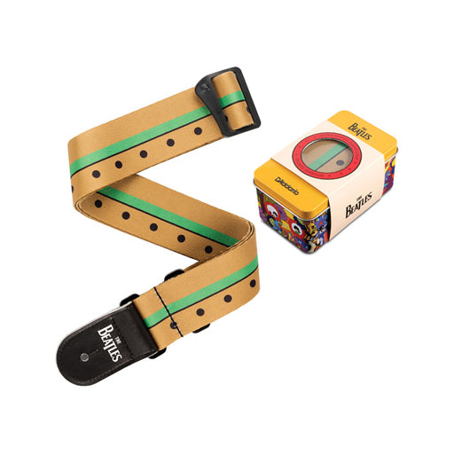 D'Addario Beatles Yellow Submarine 50mm Guitar Strap Tin, George - Image 2