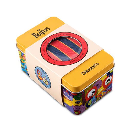 D'Addario Beatles Yellow Submarine 50mm Guitar Strap Tin, Ringo - Image 4