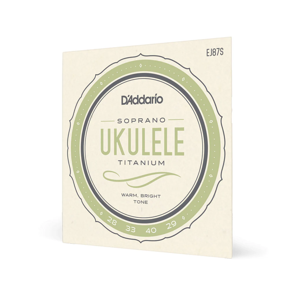 D'Addario EJ87S Titanium Ukulele Strings, Soprano - Image 2