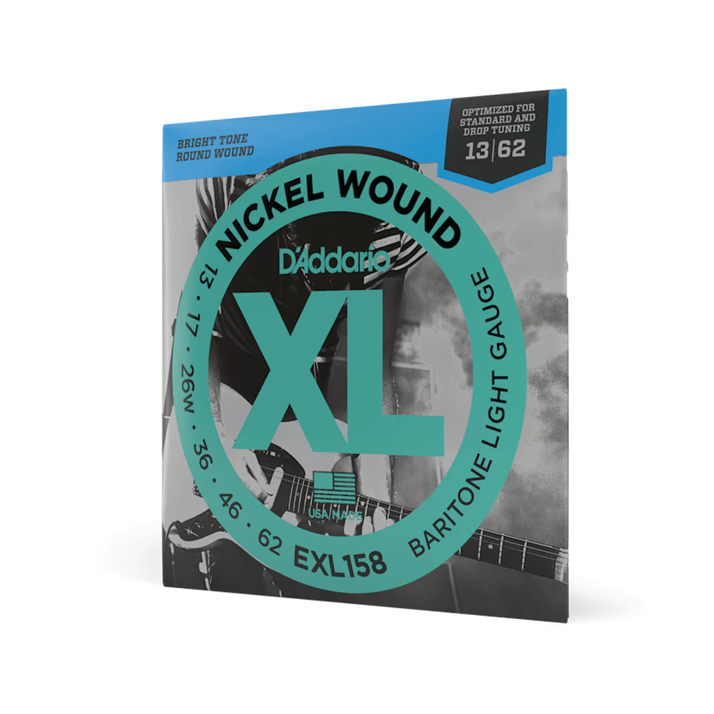 D'Addario EXL158 Light XL Nickel Wound Electric Strings, 013-062 Light Baritone - Image 3