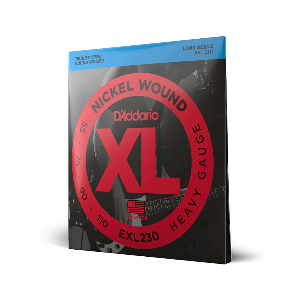 D'Addario EXL230 Nickel Wound Bass Guitar Strings, Heavy, 55-110, Long Scale - Image 2