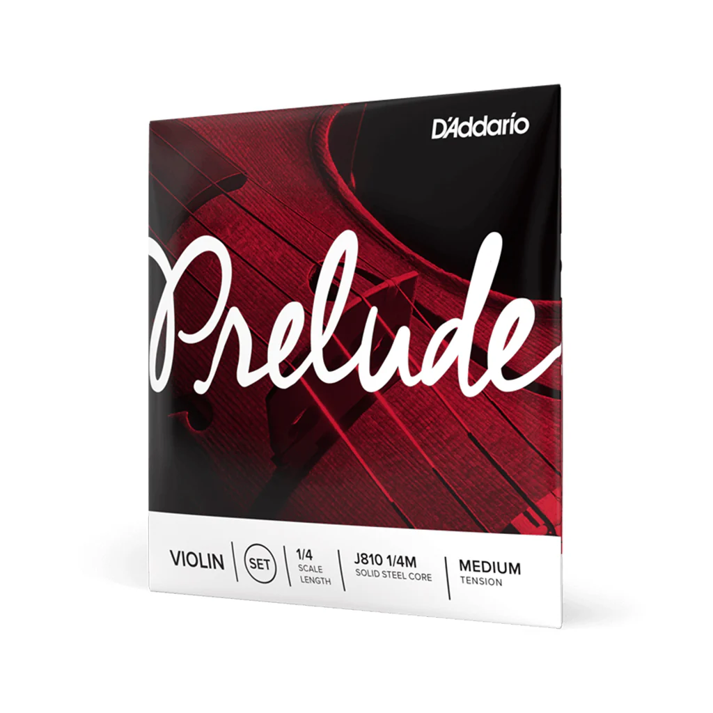 D'Addario J811 1/4M Prelude Violin Single String, E, 1/4 Medium - Image 2