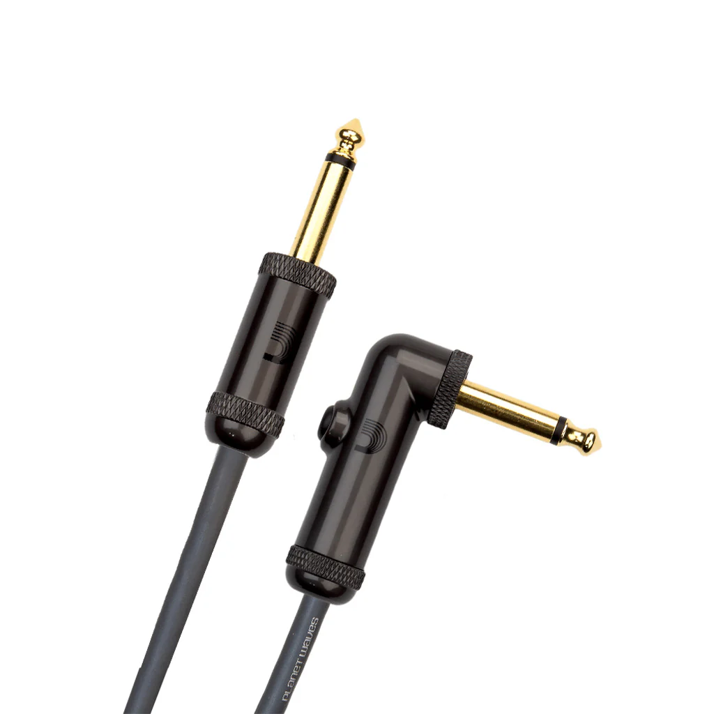 D'Addario PW-AGRA-10 Circuit Breaker Instrument Cable, Right-Angle, 10 feet