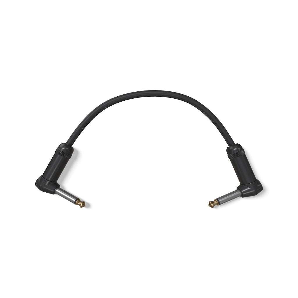 D'Addario PW-AMSPRR-105 American Stage 1/4inch Patch Cable, 6inches - Image 2