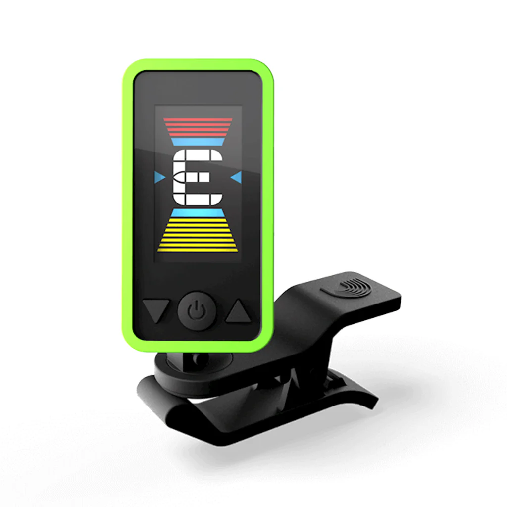 D'Addario PW-CT-17GN Eclipse Headstock Tuner, Green