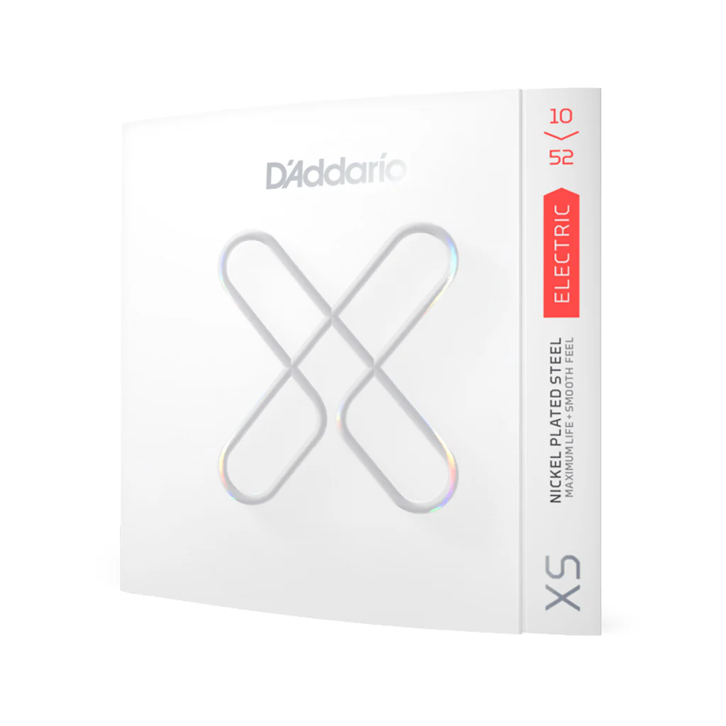 D'Addario XSE1052 Nickel-plated Steel Coated Electric Guitar Strings, Light Top, 10-52 - Image 3