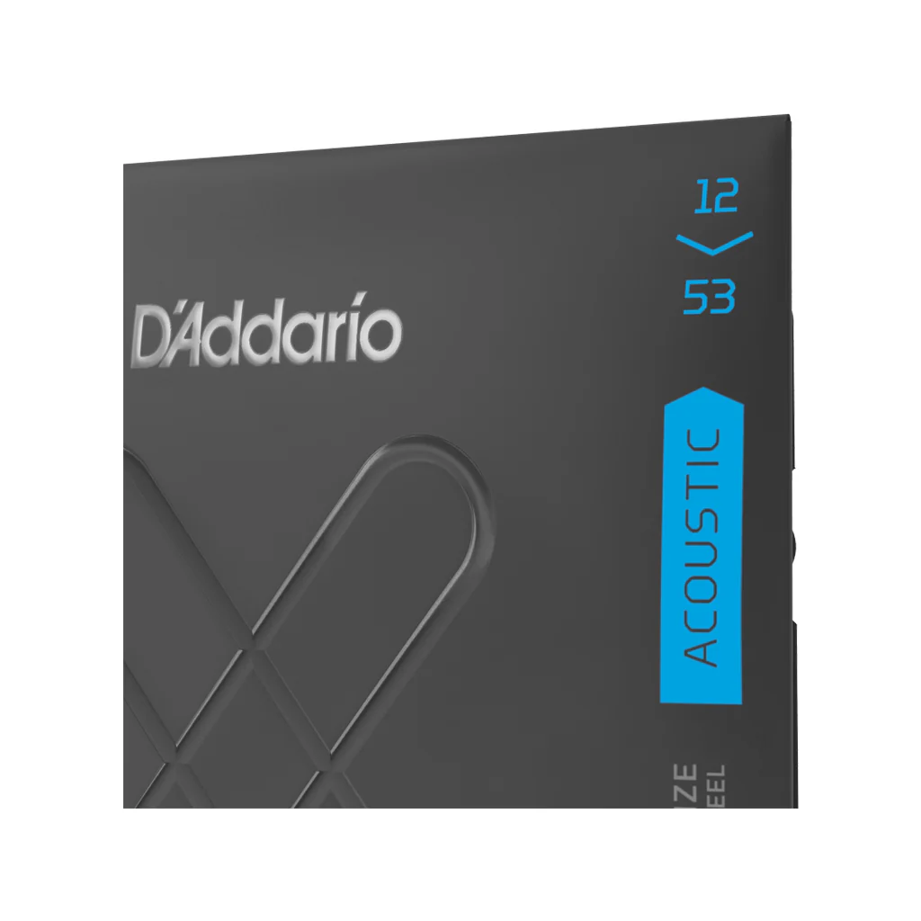 D'Addario XTABR1253 XT 80/20 Acoustic Guitar Strings, Light, 12-53 - Image 3