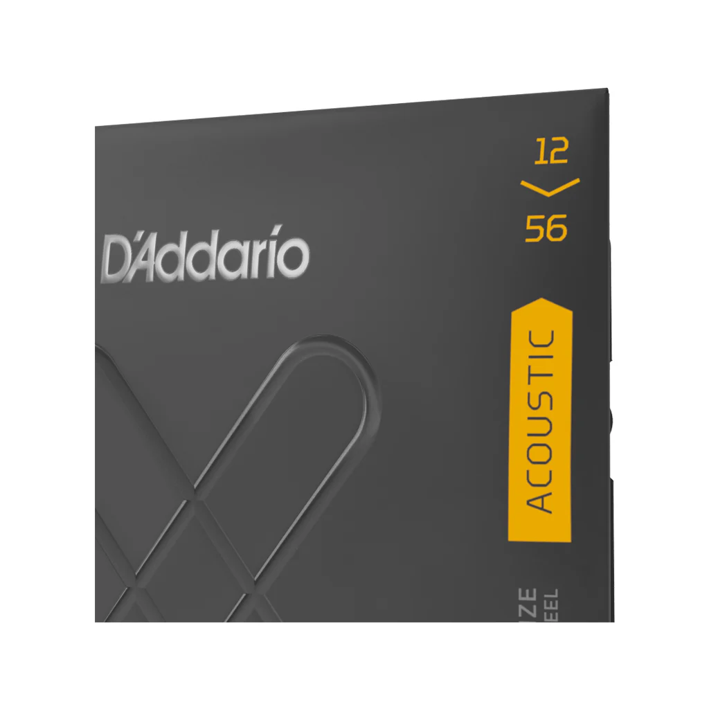 D'Addario XTABR1256 XT 80/20 Acoustic Guitar Strings, Light/Medium Bottom, 12-56 - Image 4