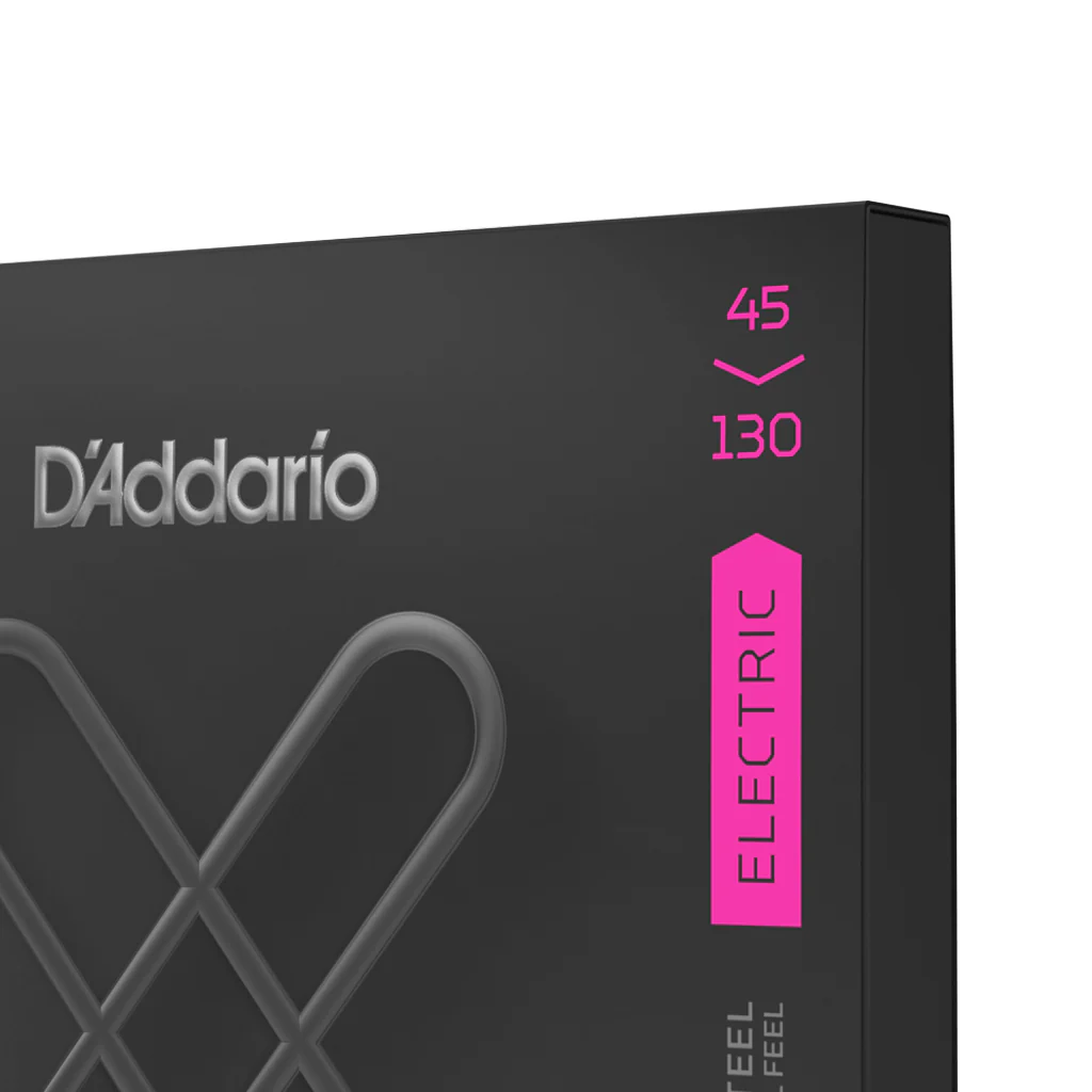 D'Addario XTB45130 XT Nickel Plated Steel 5-String Long Scale Bass Guitar Strings, 45-130 - Image 4