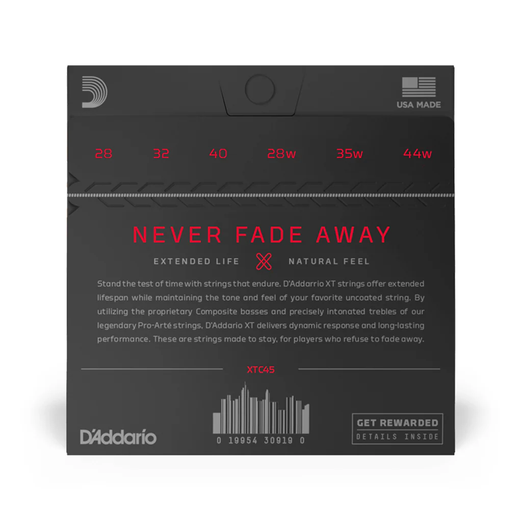 D'Addario XTC45 XT Classical Silver Plated Classical Guitar Strings, Normal Tension - Image 3