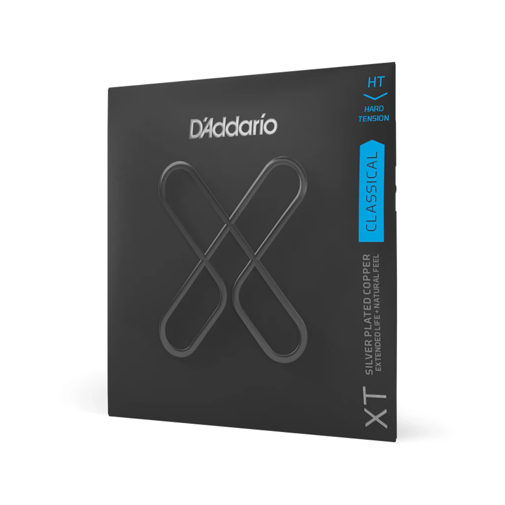 D'Addario XTC46 XT Classical Silver Plated Classical Guitar Strings, Hard Tension - Image 2