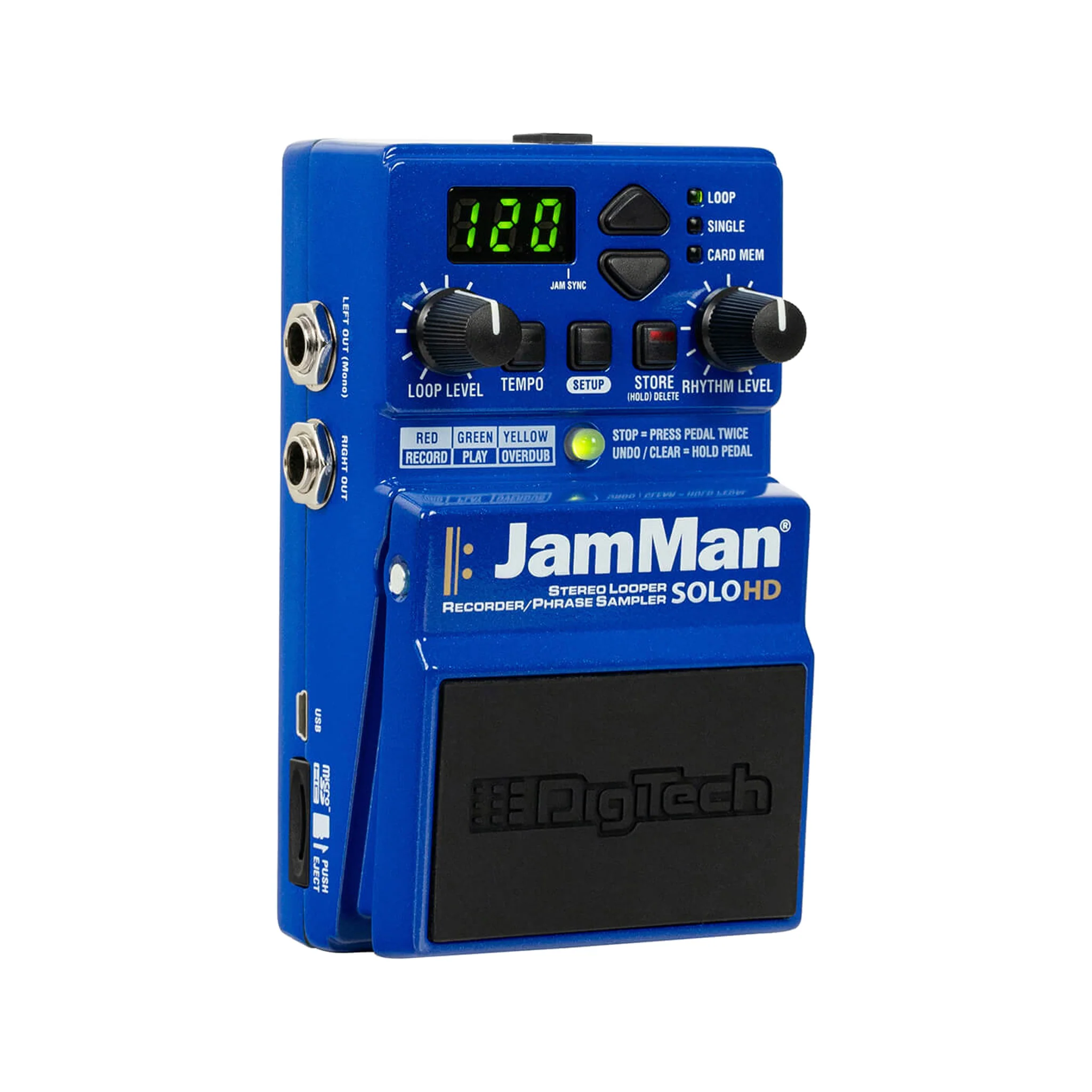 Digitech JamMan Solo HD Stereo Looper Guitar Effects Pedal - Image 3