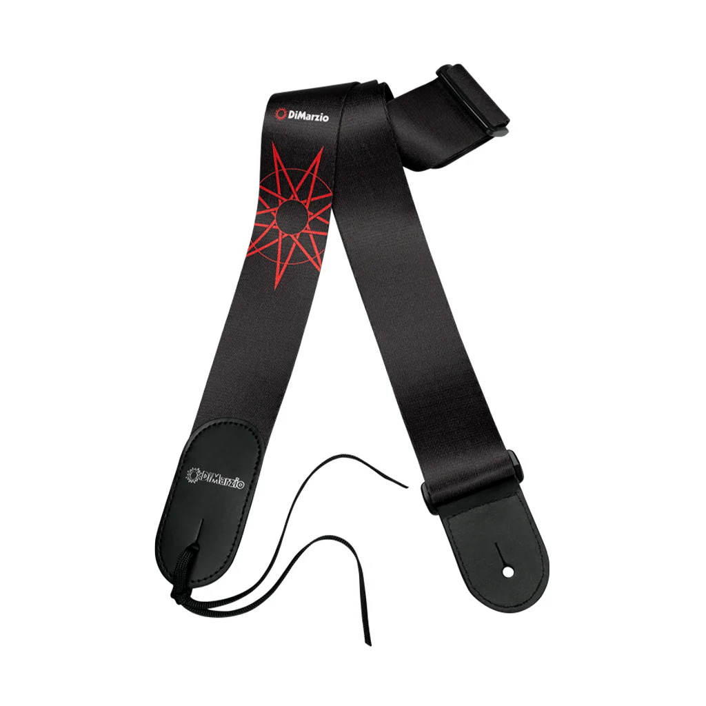 DiMarzio DD3148 Jim Root No.4 Standard Guitar Strap, Black