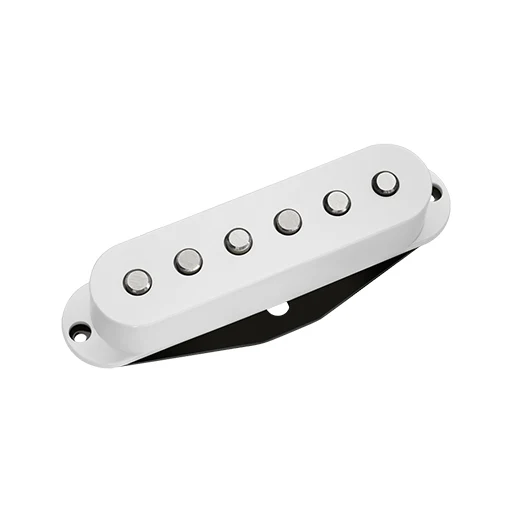 DiMarzio DP176W True Velvet Bridge Singlecoil Guitar Pickup, White
