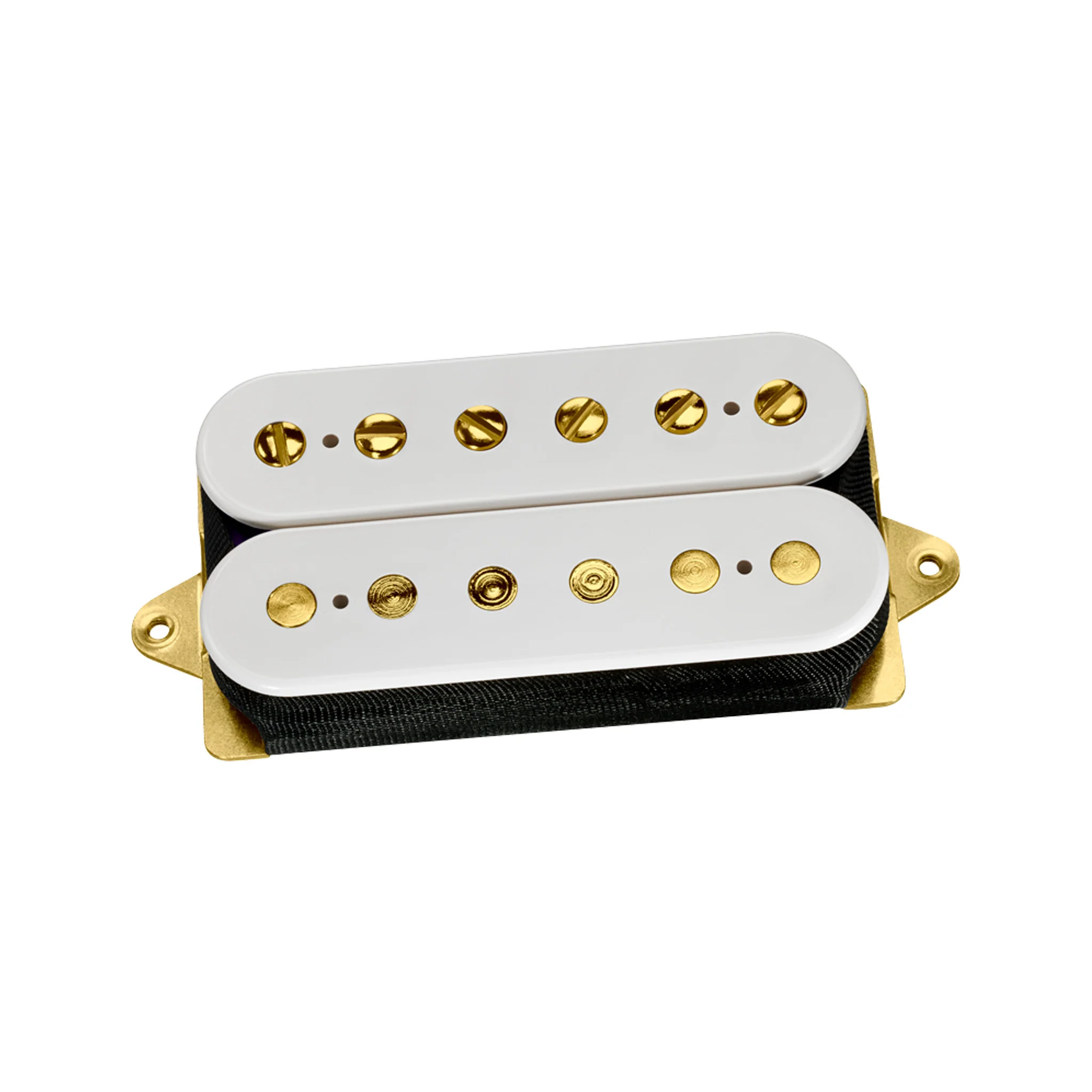 DiMarzio DP193FW+G Air Norton Humbucker Guitar Pickup, F-spaced, White/Gold (S)
