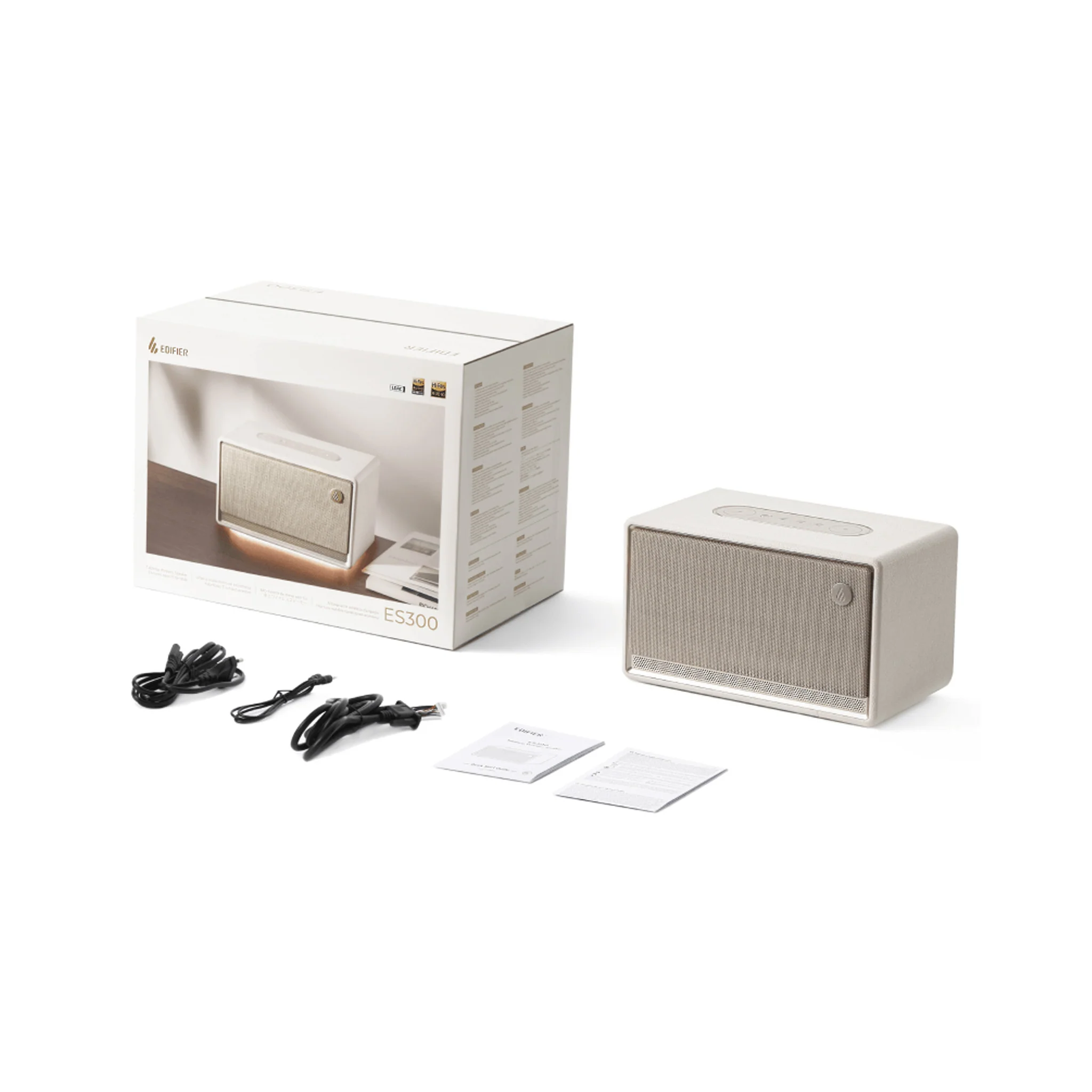 Edifier ES300 Tabletop Wireless Speaker 60W, Ivory - Image 6