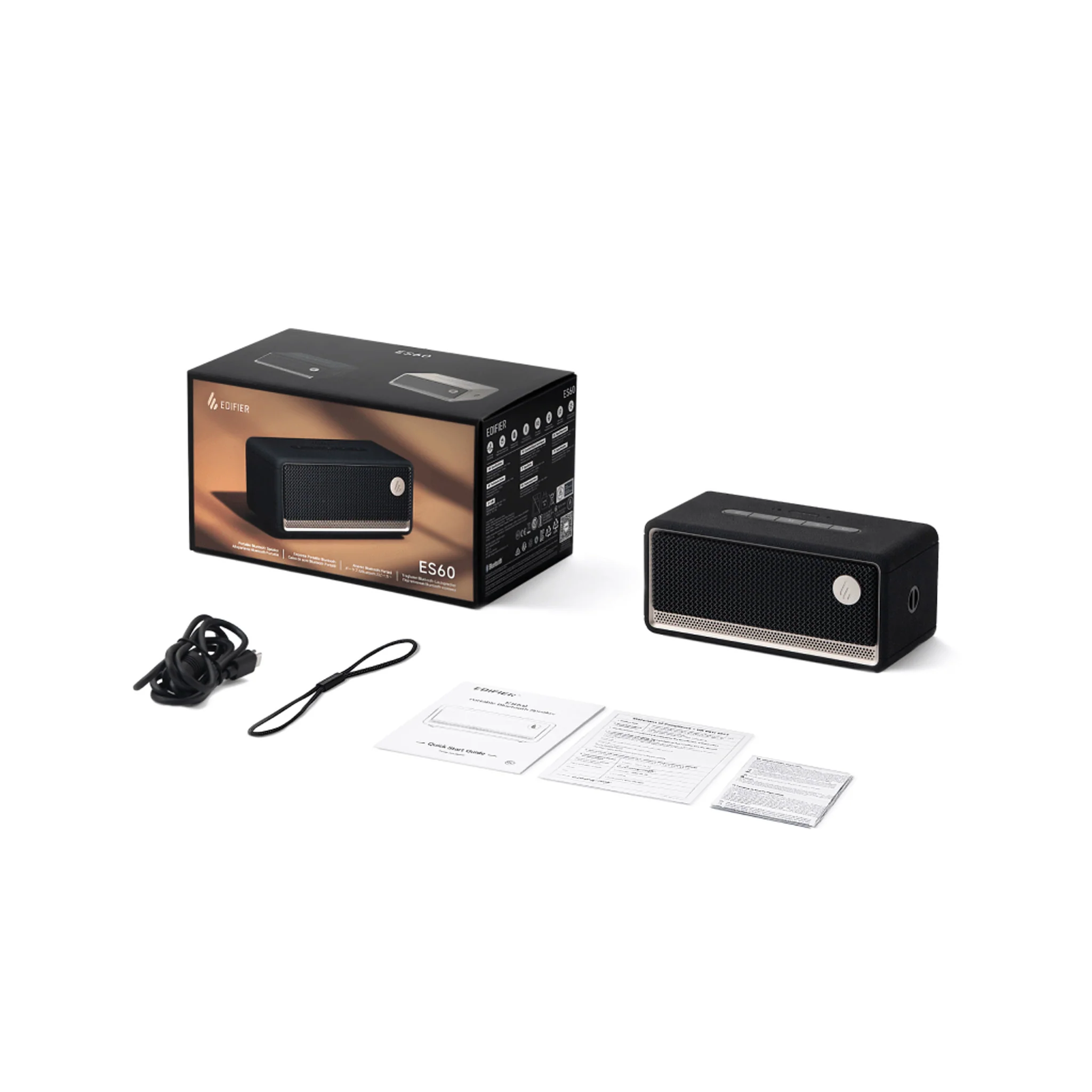 Edifier ES60 Bluetooth Speaker 34W, Black - Image 6