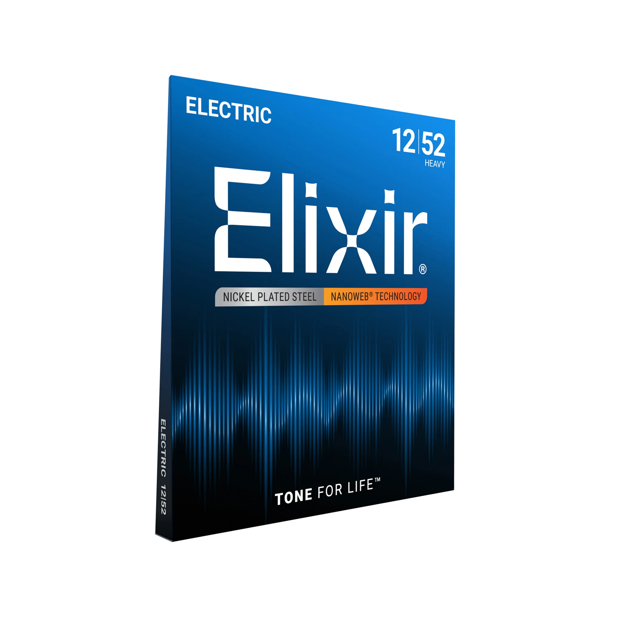 Elixir 12152 Nanoweb Heavy Electric Guitar Strings 12-52 - Image 3
