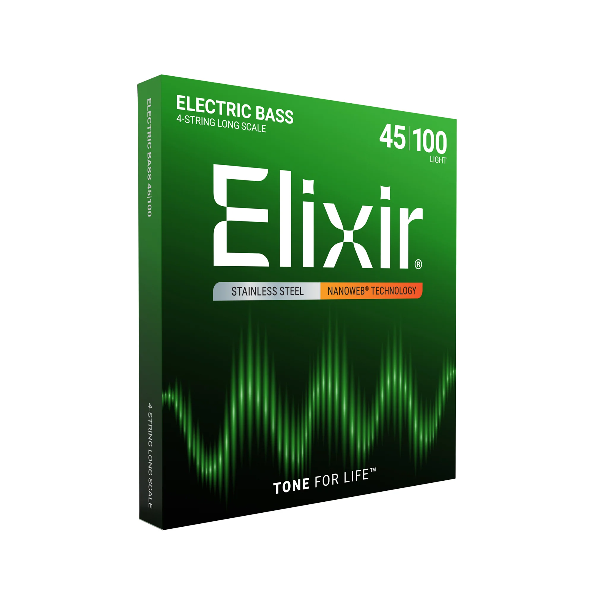 Elixir 14652 Nanoweb Stainless Steel Electric Bass Strings 45-100 - Image 3