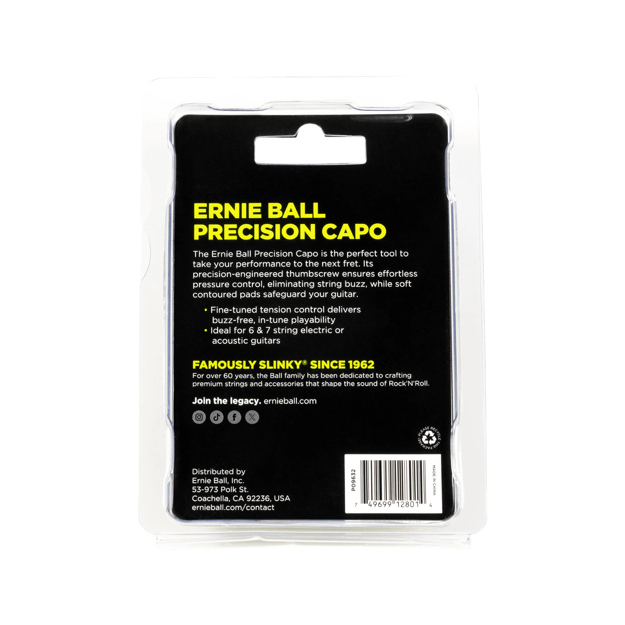 Ernie Ball Ball Precision Capo, Bronze - Image 5