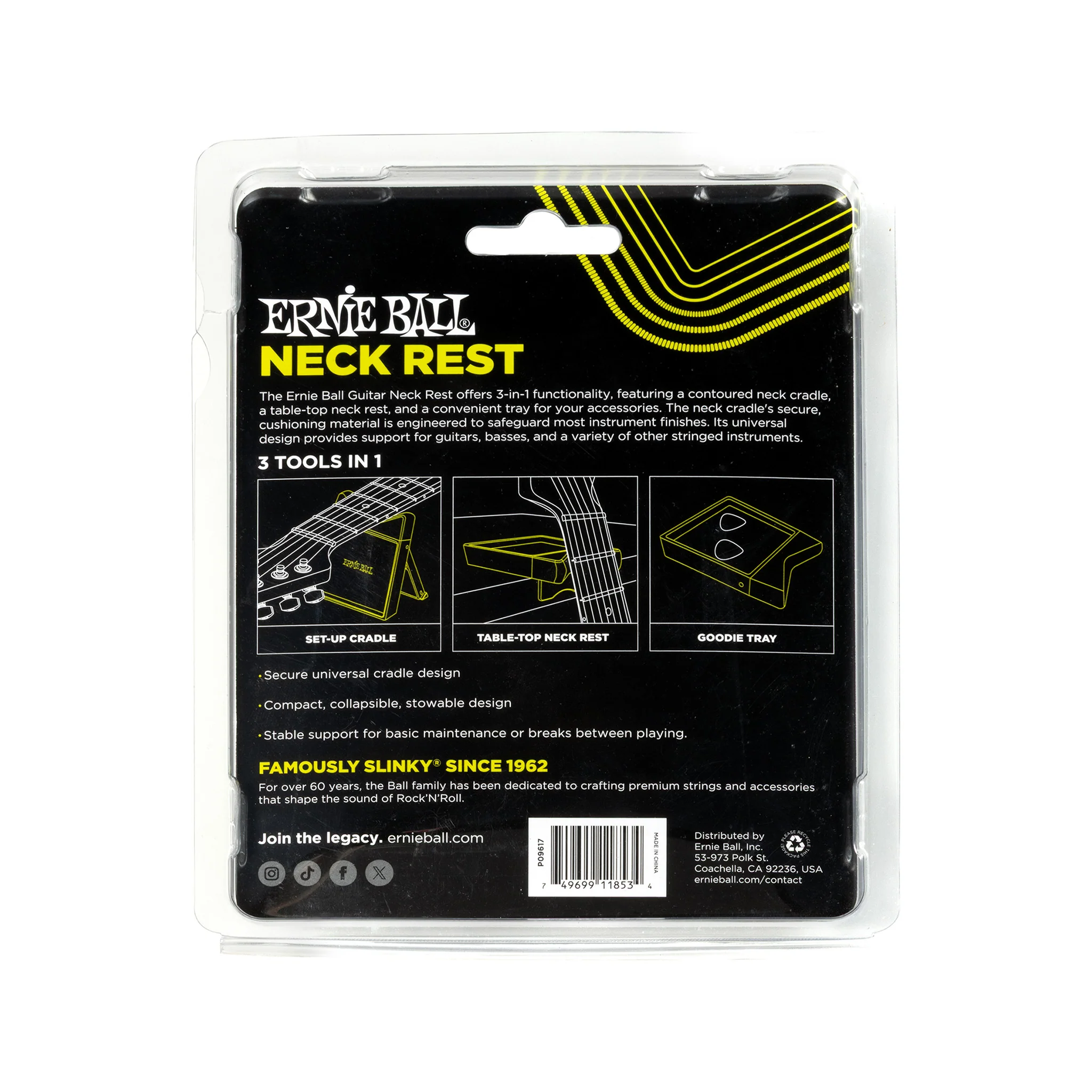 Ernie Ball Guitar Neck Rest - Image 5