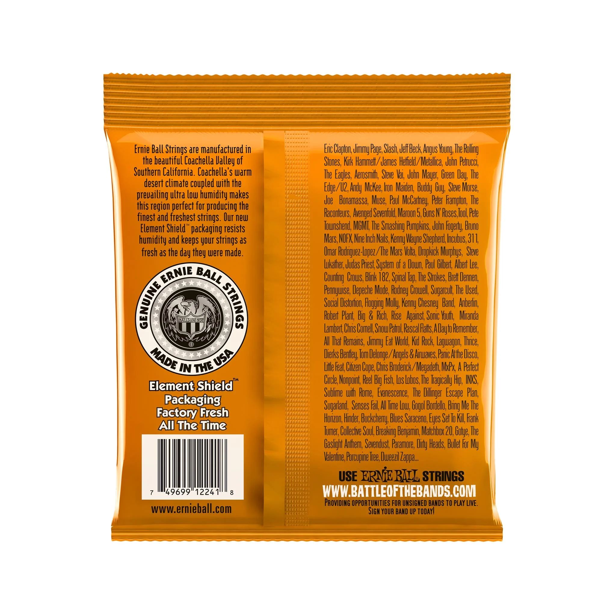 Ernie Ball Hybrid Slinky RPS Nickel Wound Electric Guitar Strings, 9-46 - Image 2