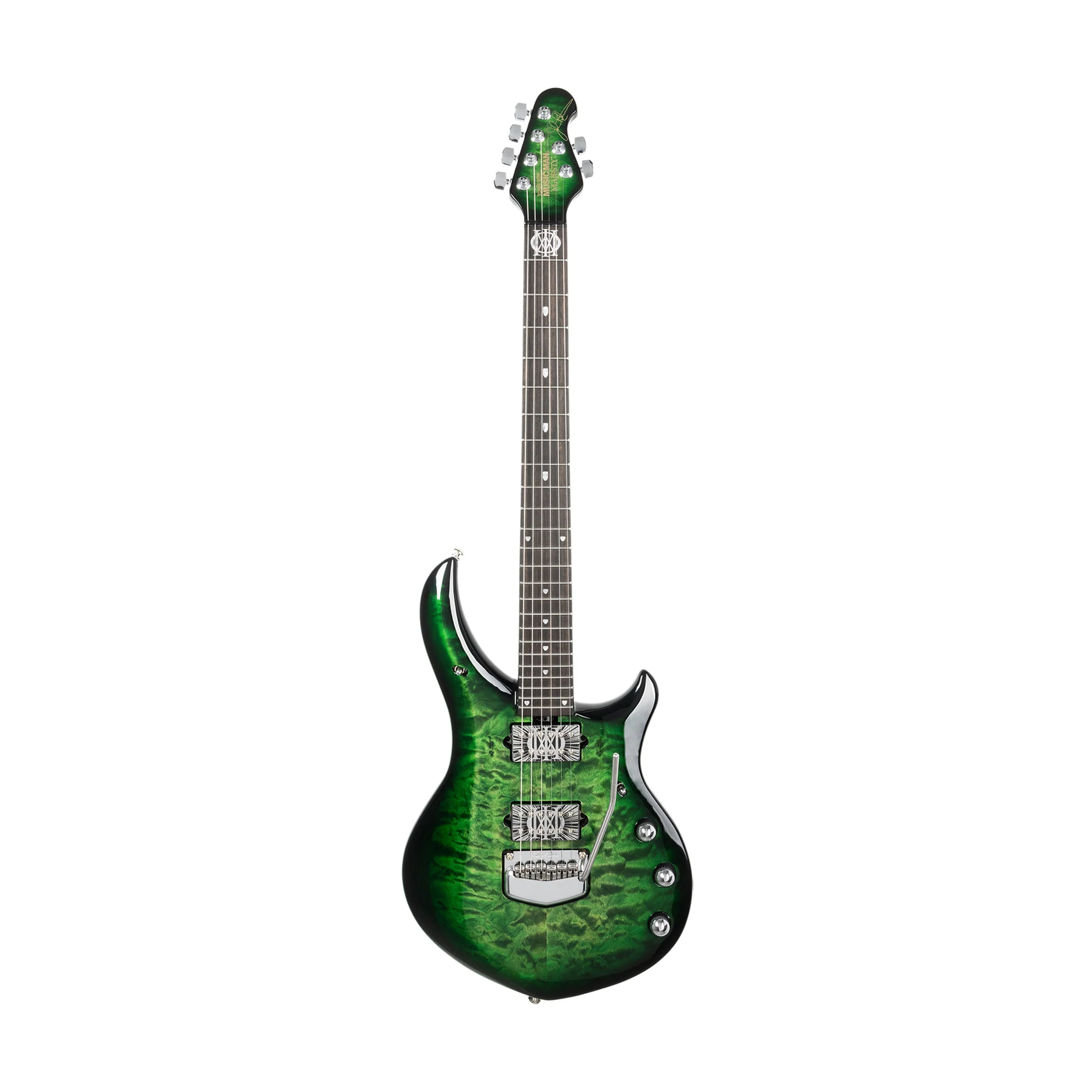 Ernie Ball Music Man BFR John Petrucci Majesty 6 Electric Guitar, Ebony FB, Malachite