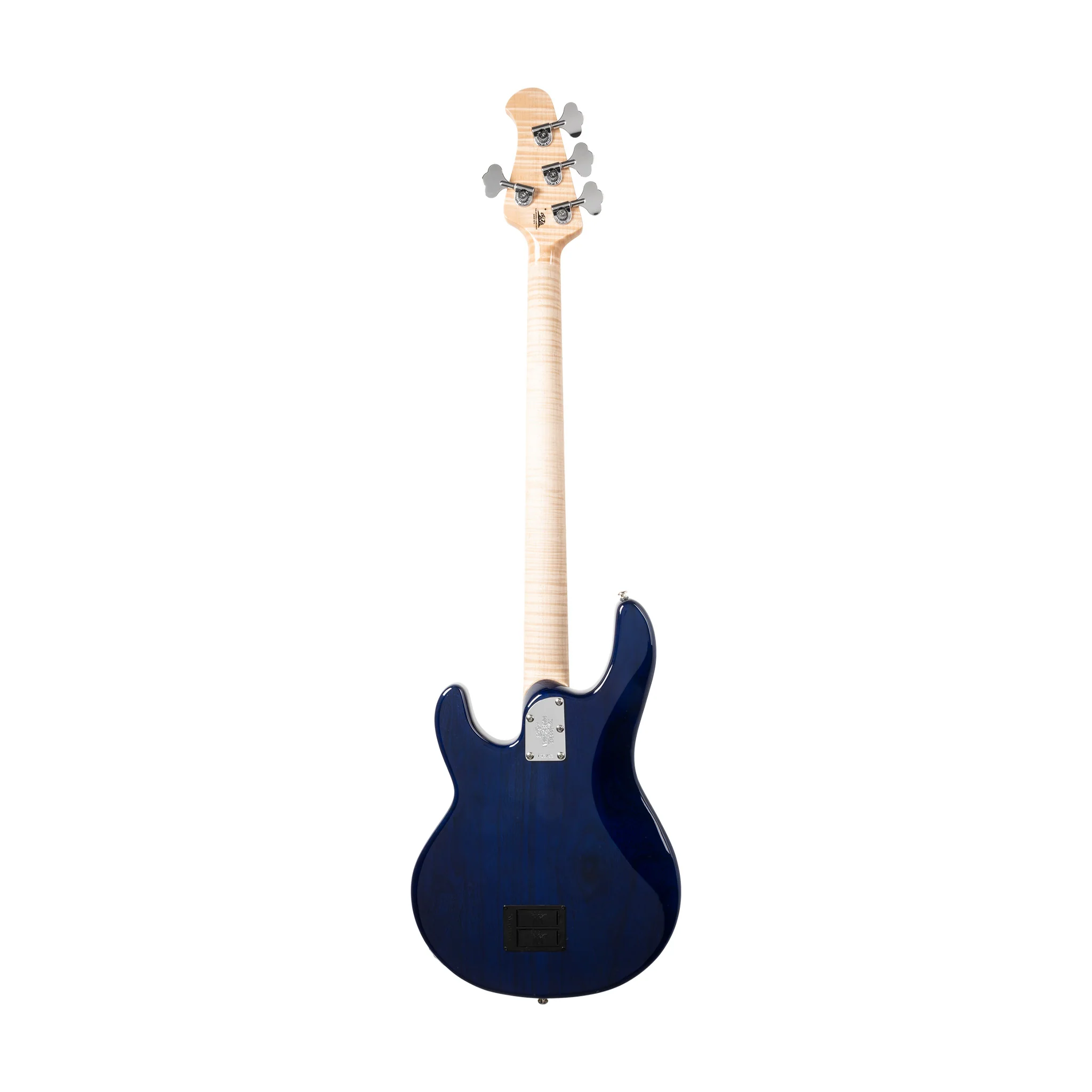Ernie Ball Music Man BFR StingRay Special 4 Maple Top Bass Guitar w/Chrome Hardware, Paua Blue Burst - Image 2
