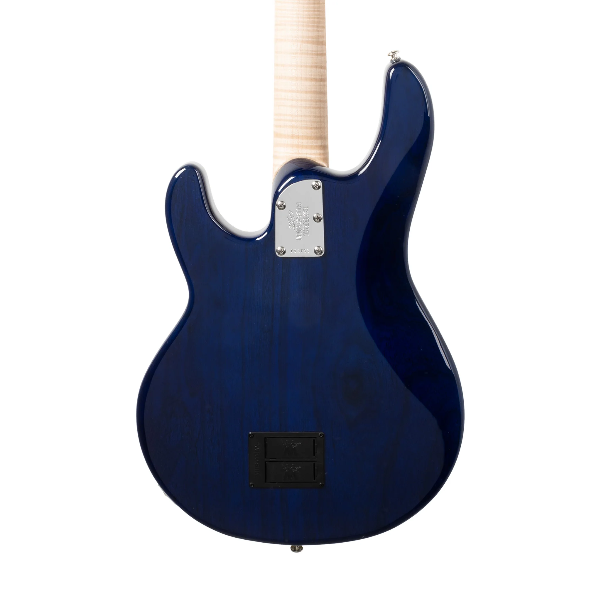 Ernie Ball Music Man BFR StingRay Special 4 Maple Top Bass Guitar w/Chrome Hardware, Paua Blue Burst - Image 4