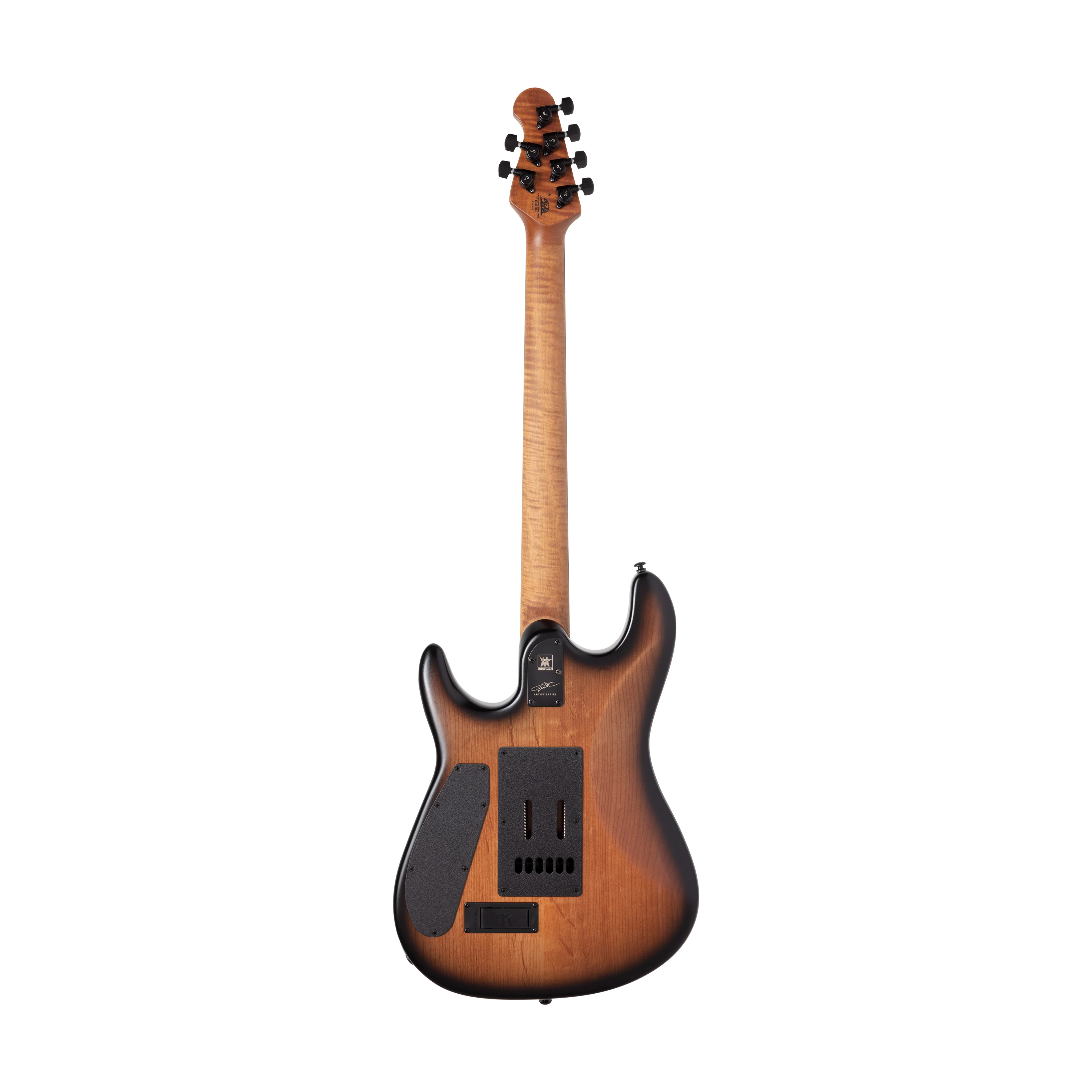 Ernie Ball Music Man Jason Richardson Signature Cutlass HH Electric Guitar, Natural Buckeye Burl - Image 2