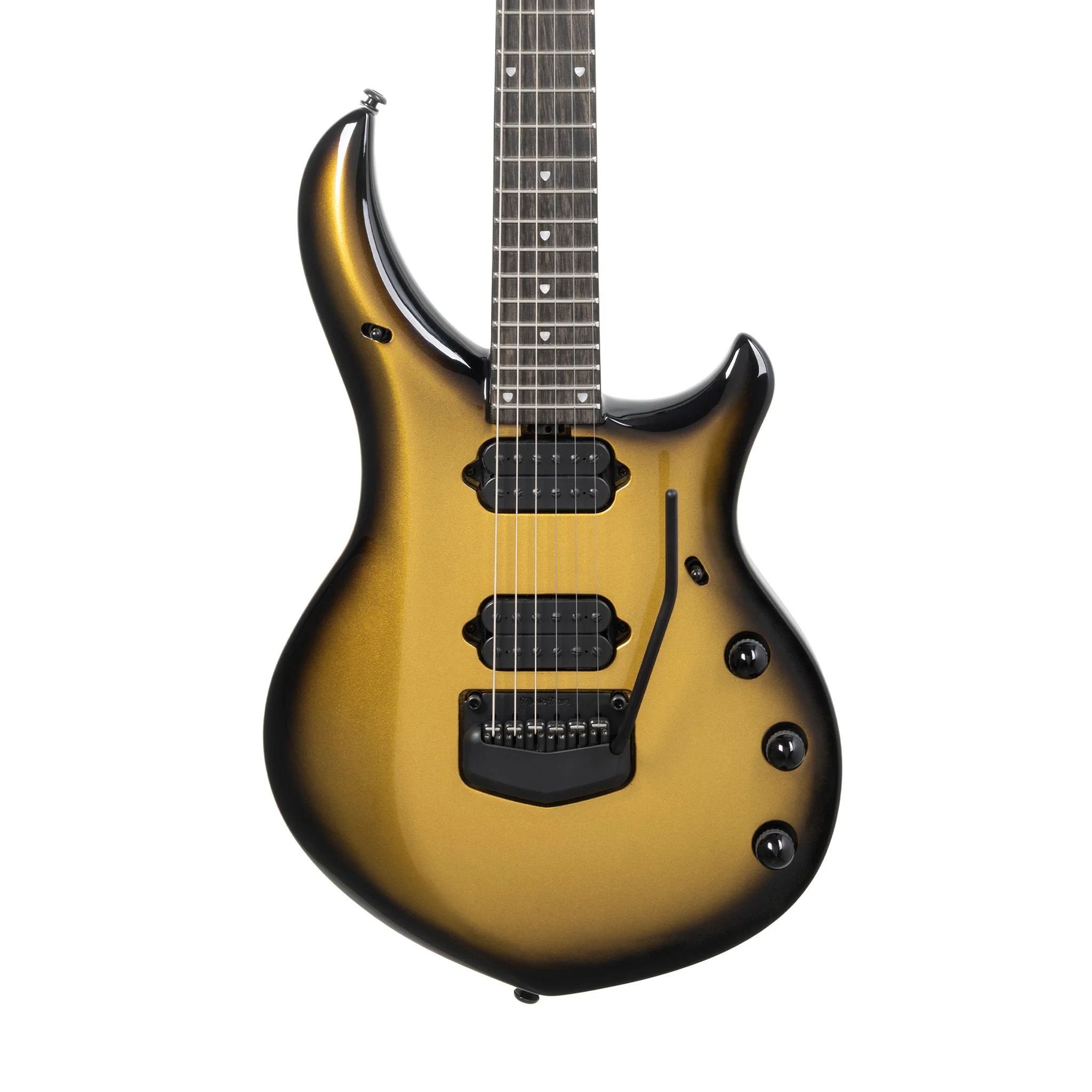 Ernie Ball Music Man John Petrucci Majesty 6 Electric Guitar, Ebony FB, Gold Eclipse - Image 3