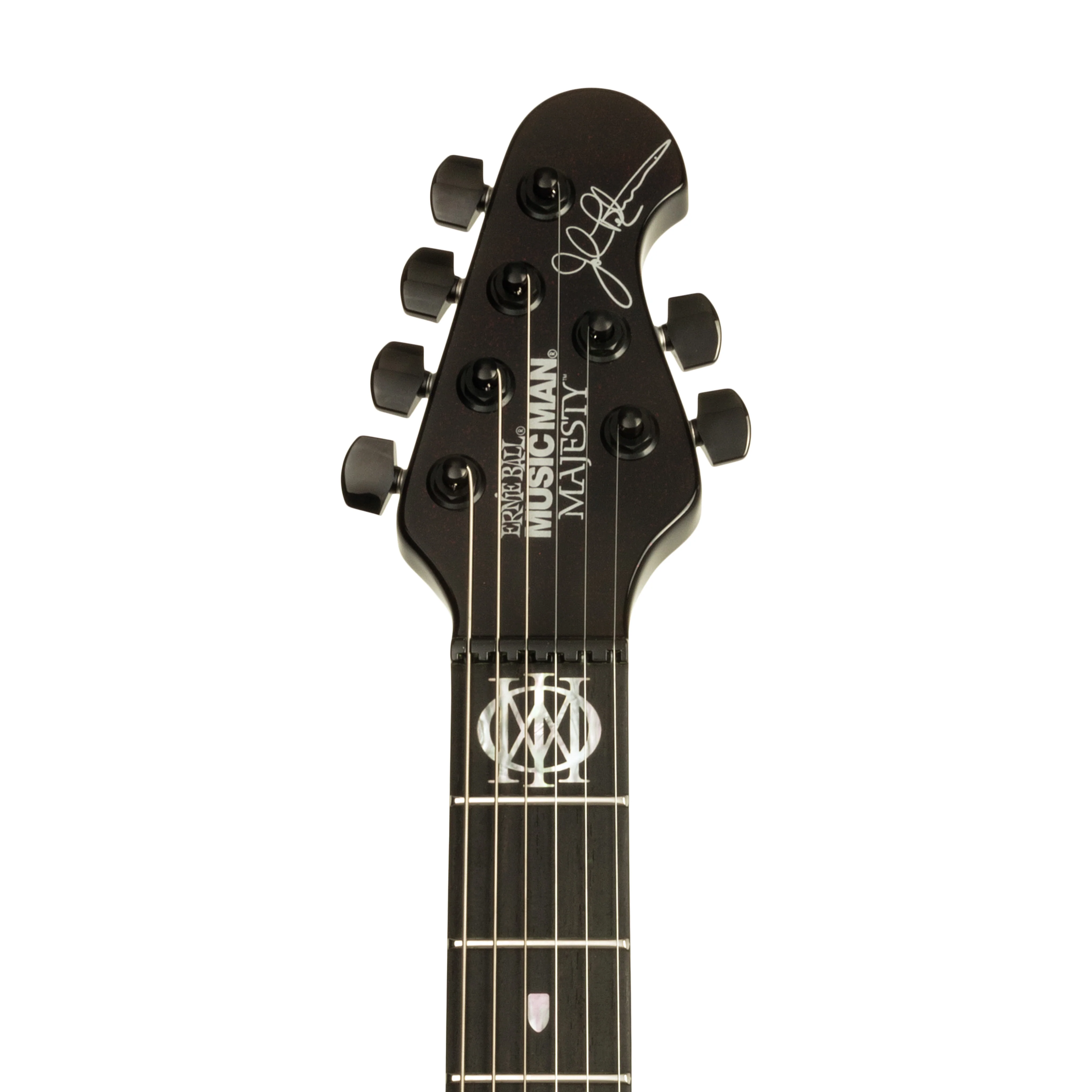 Ernie Ball Music Man John Petrucci Majesty 6 Electric Guitar, Ebony FB, Sanguine Red - Image 5