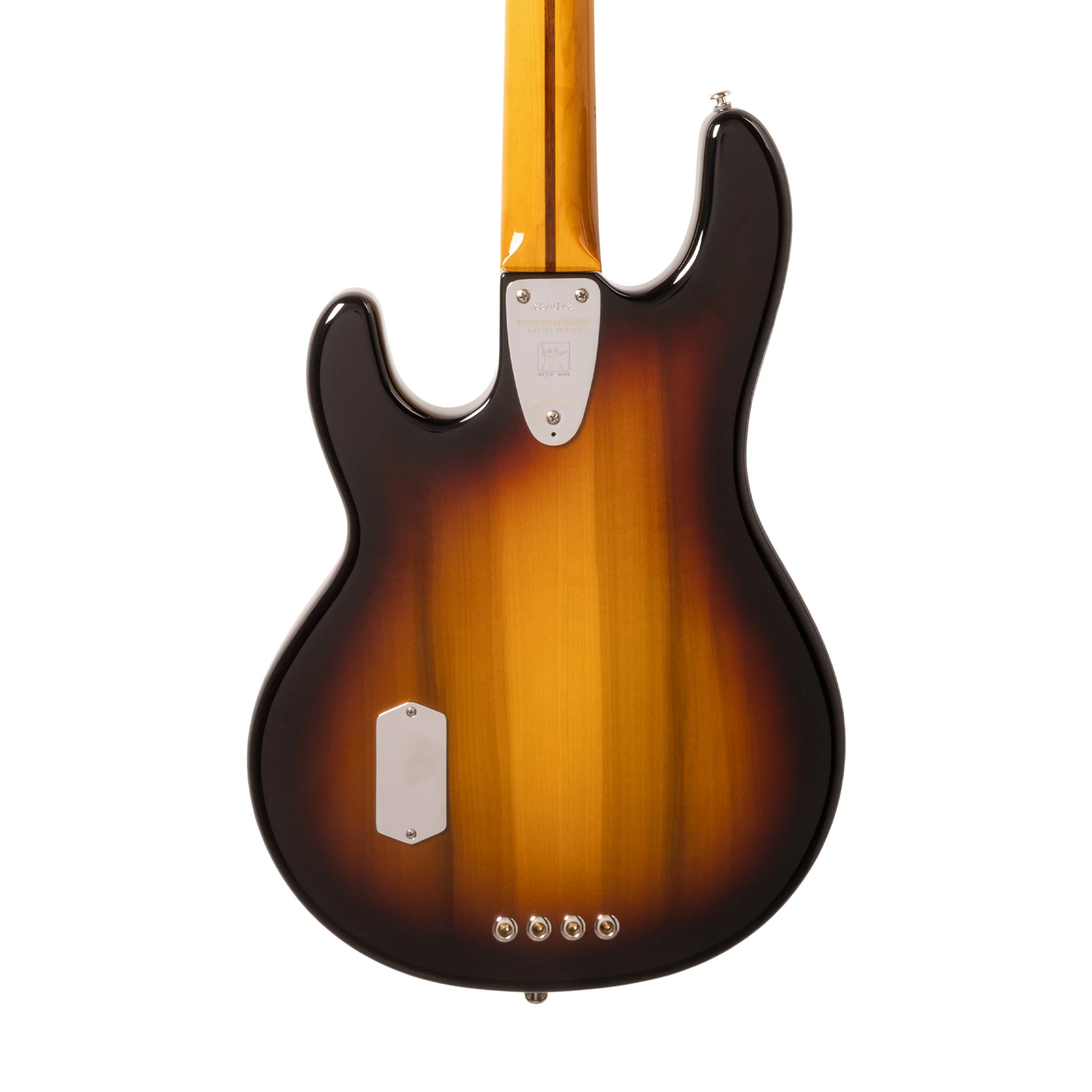 Ernie Ball Music Man Pino Palladino Fretless StingRay Bass Guitar, RW FB, Sunburst - Image 4