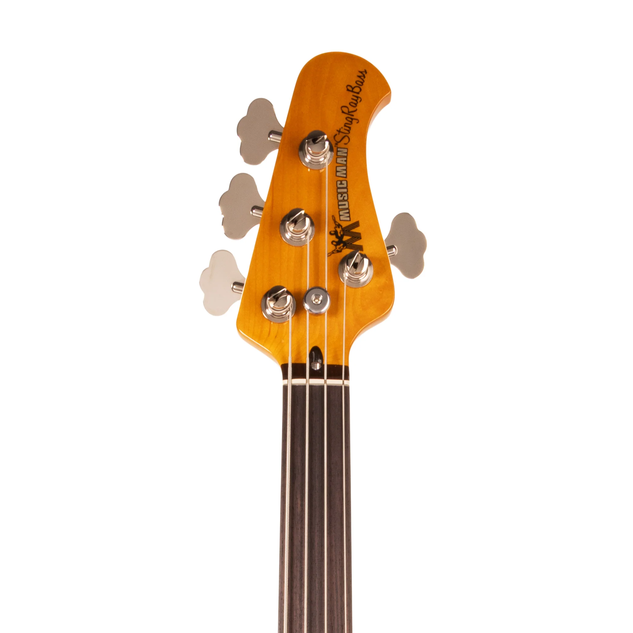 Ernie Ball Music Man Pino Palladino Fretless StingRay Bass Guitar, RW FB, Sunburst - Image 5
