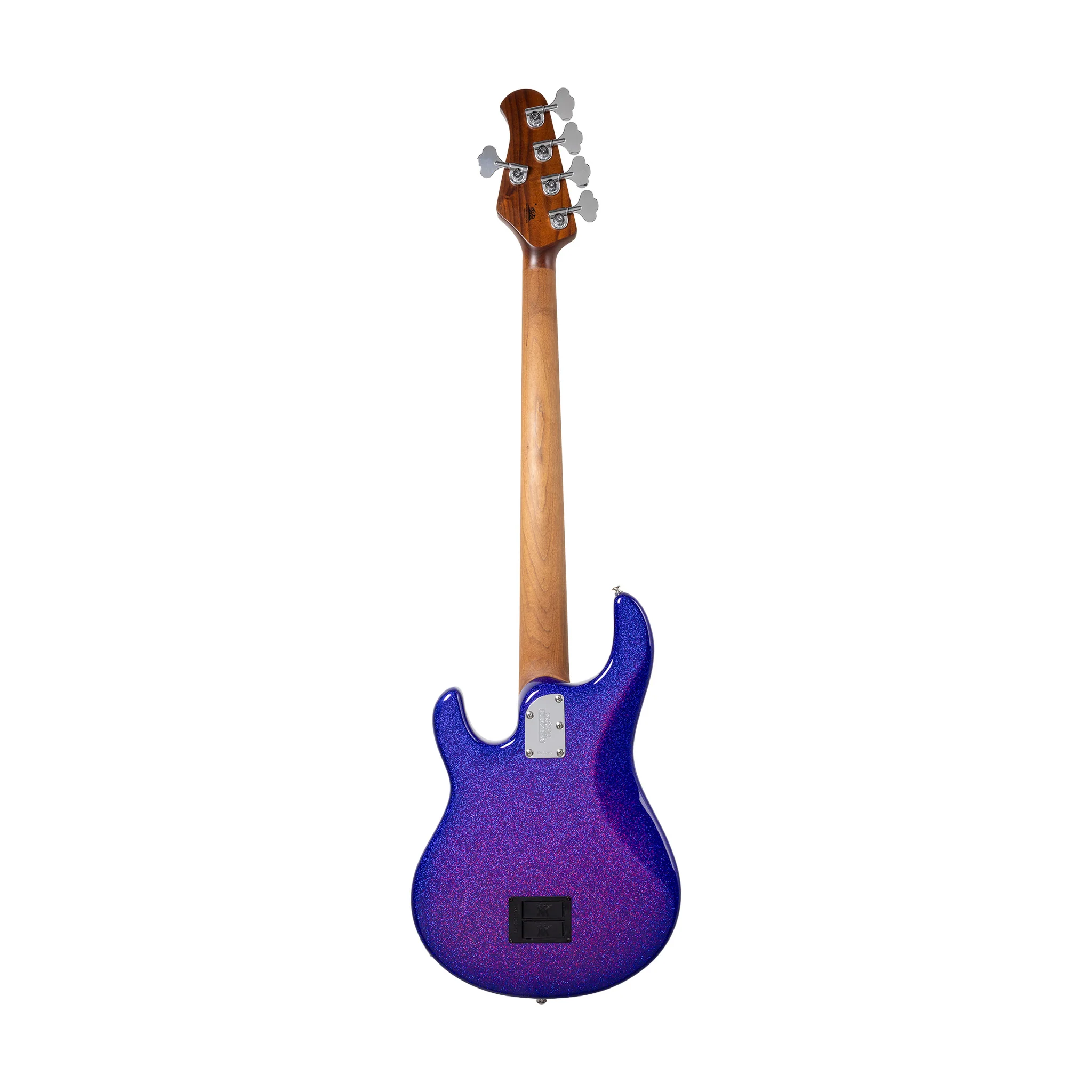 Ernie Ball Music Man StingRay Special 5 HH Bass Guitar, RW FB, Violet Sparkle Burst - Image 2