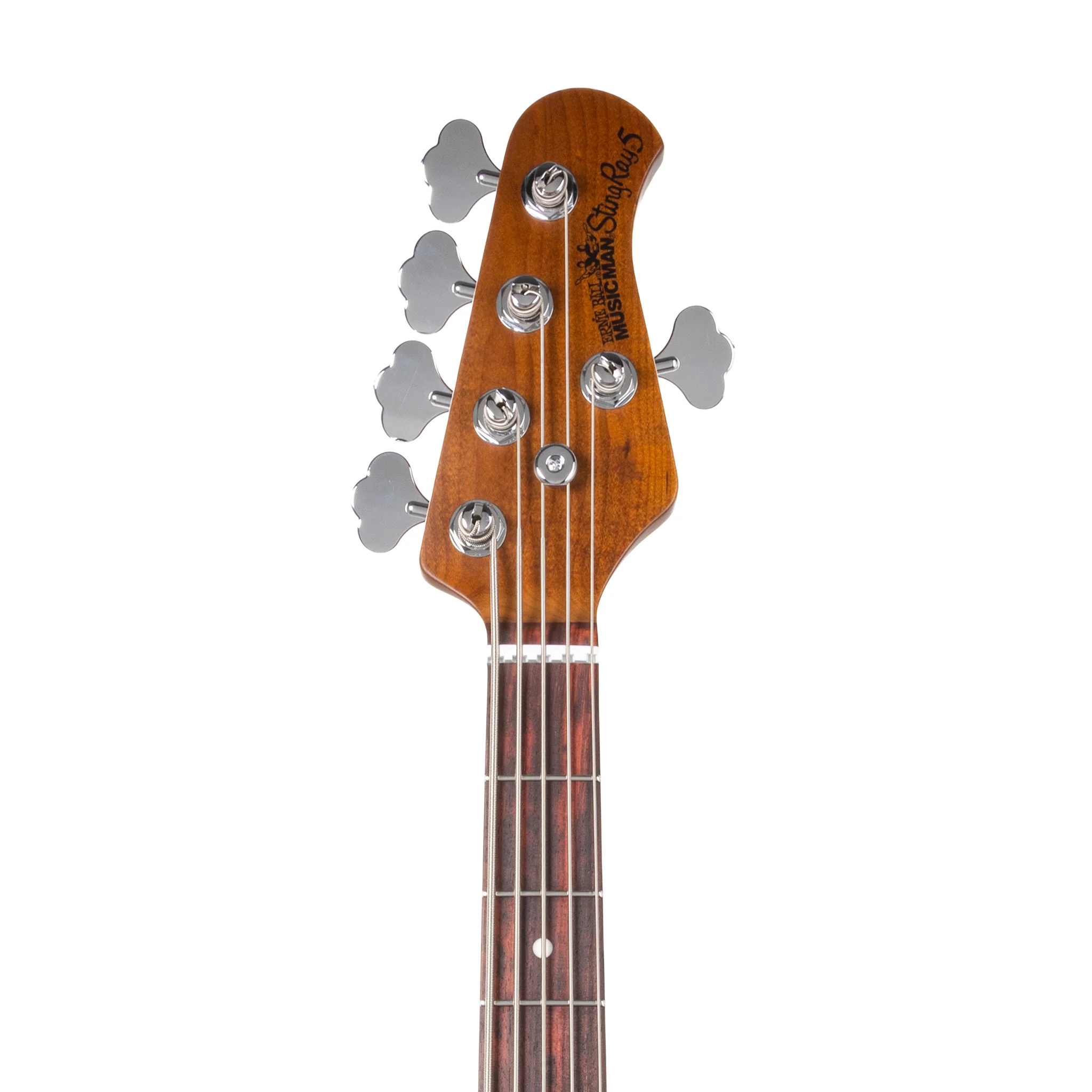 Ernie Ball Music Man StingRay Special 5 HH Bass Guitar, RW FB, Violet Sparkle Burst - Image 5