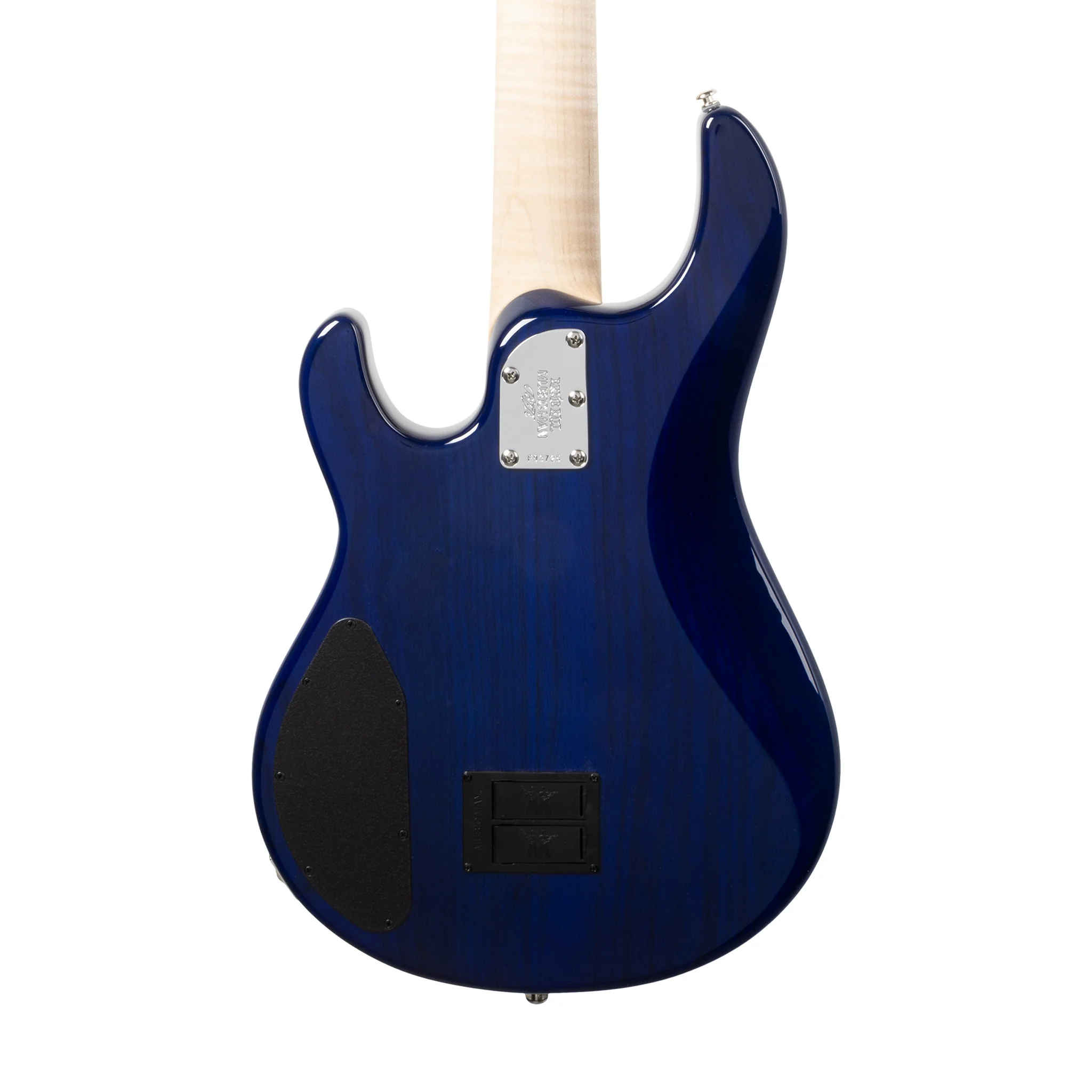 Ernie Ball Music Man StingRay Special 5 Maple Top HH Bass Guitar w/Chrome Hardware, Paua Blue Burst - Image 4