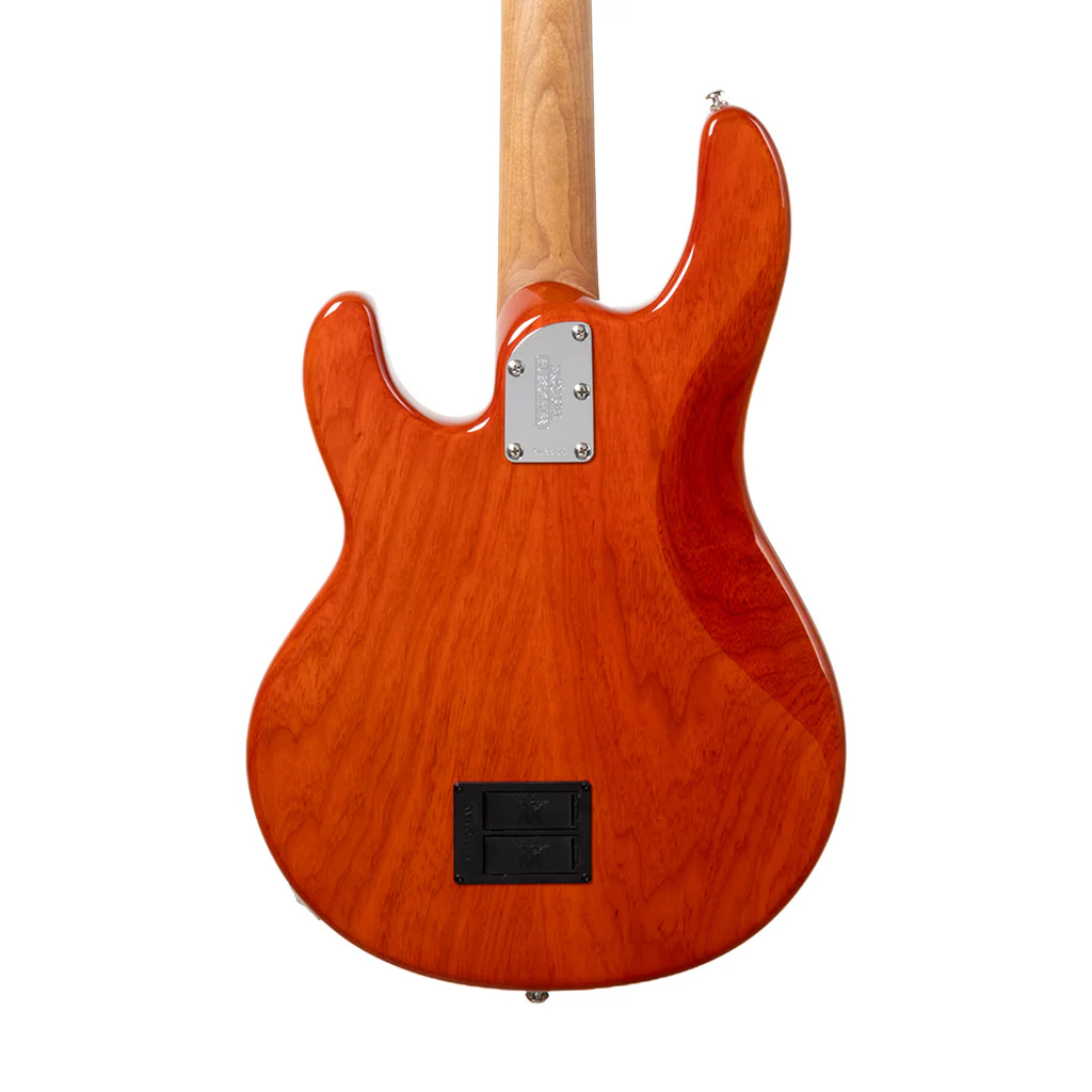Ernie Ball Music Man StingRay Special Bass Guitar, RW FB, Translucent Orange - Image 4
