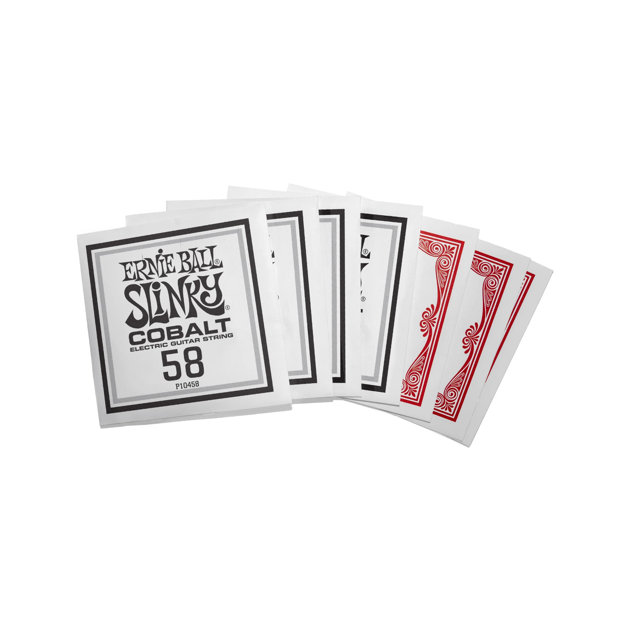 Ernie Ball Power Slinky 7-String Cobalt Electric Guitar Strings, 11-58 - Image 3