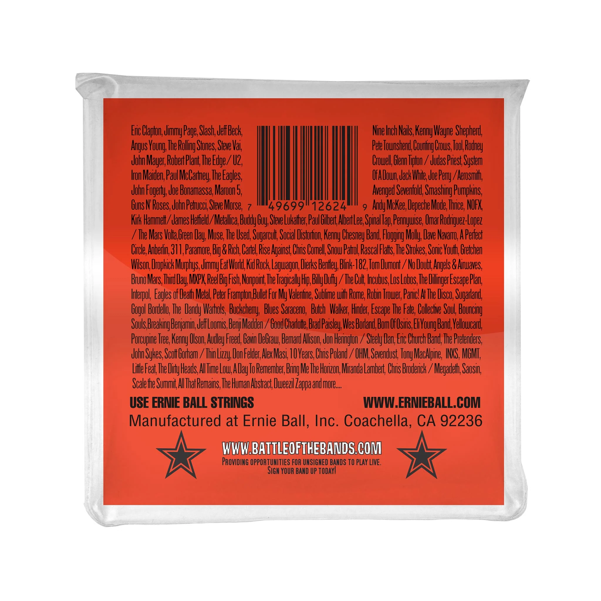 Ernie Ball Skinny Top Heavy Bottom Slinky 8-String Electric Guitar Strings, 9-80 - Image 2