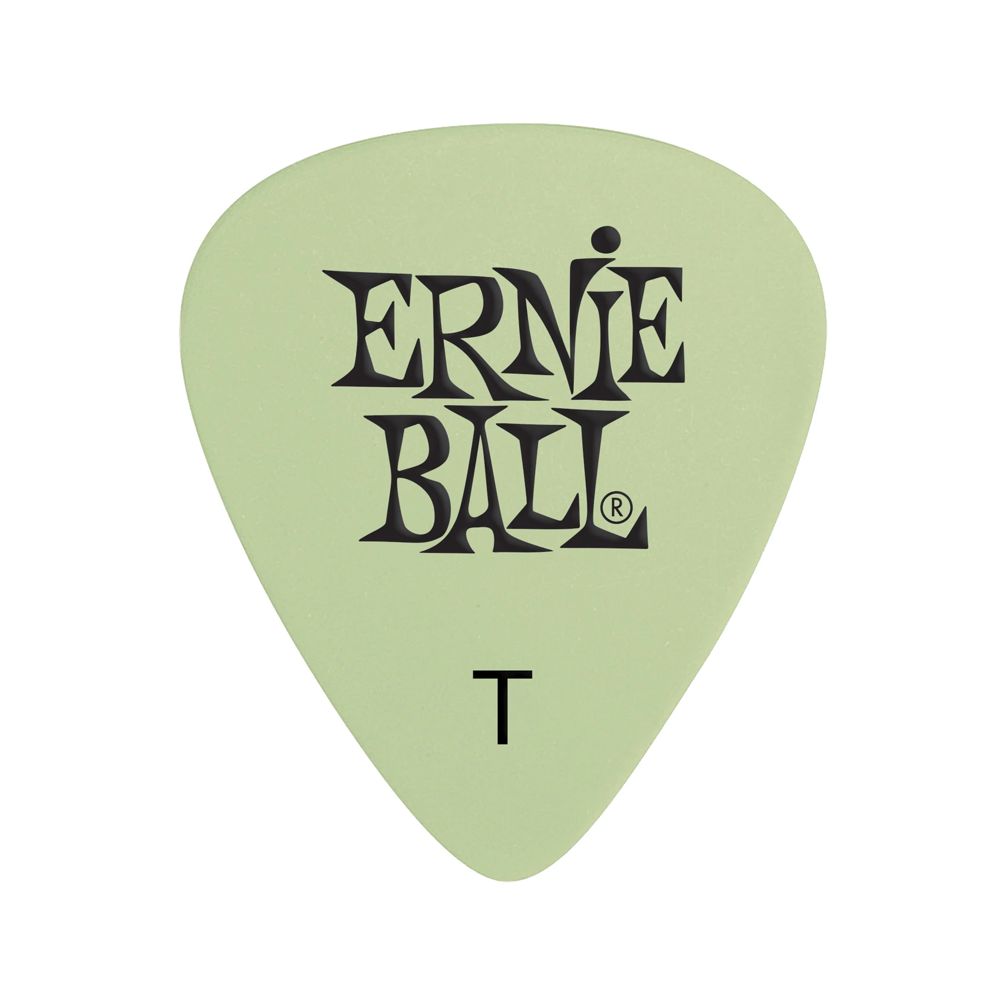 Ernie Ball Super Glow Cellulose Guitar Picks, Thin, 12-Pack