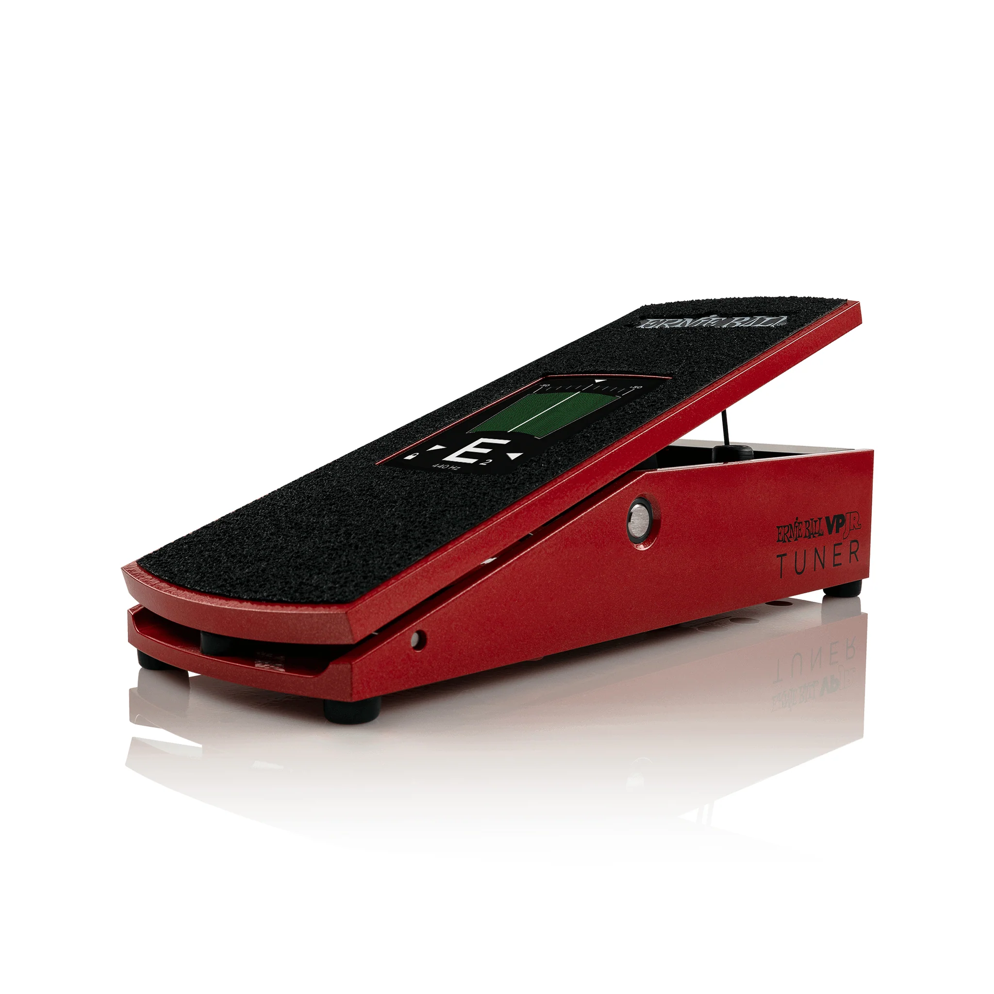 Ernie Ball VPJR Tuner/Volume Guitar Pedal, Red - Image 3