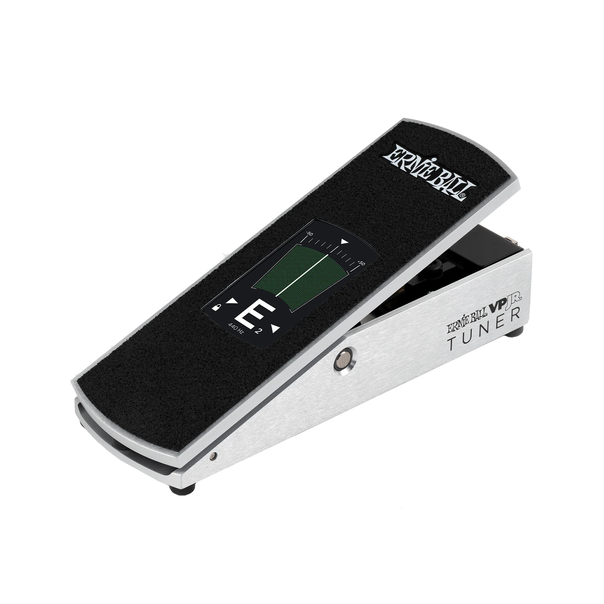 Ernie Ball VPJR Tuner/Volume Guitar Pedal, Silver