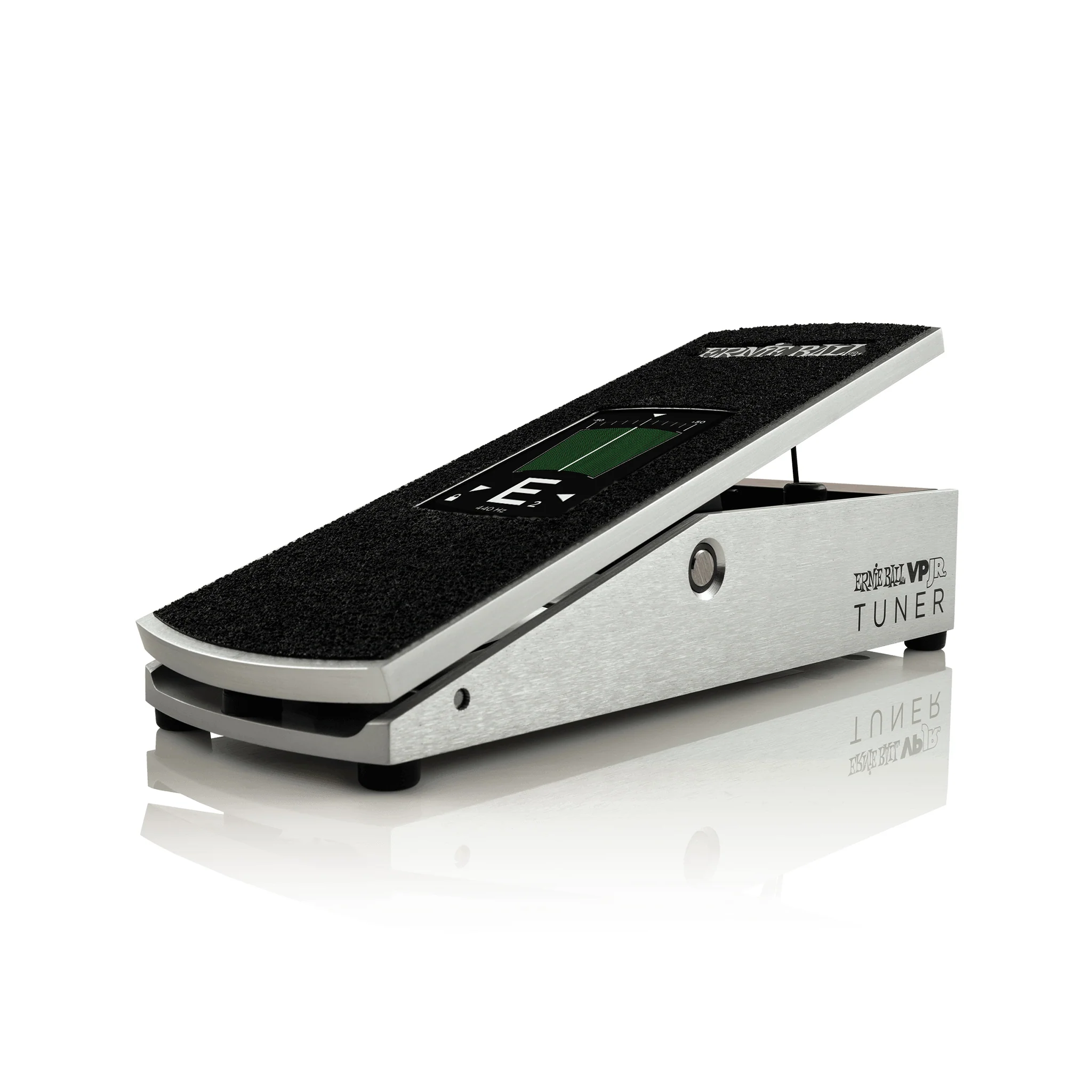 Ernie Ball VPJR Tuner/Volume Guitar Pedal, Silver - Image 3