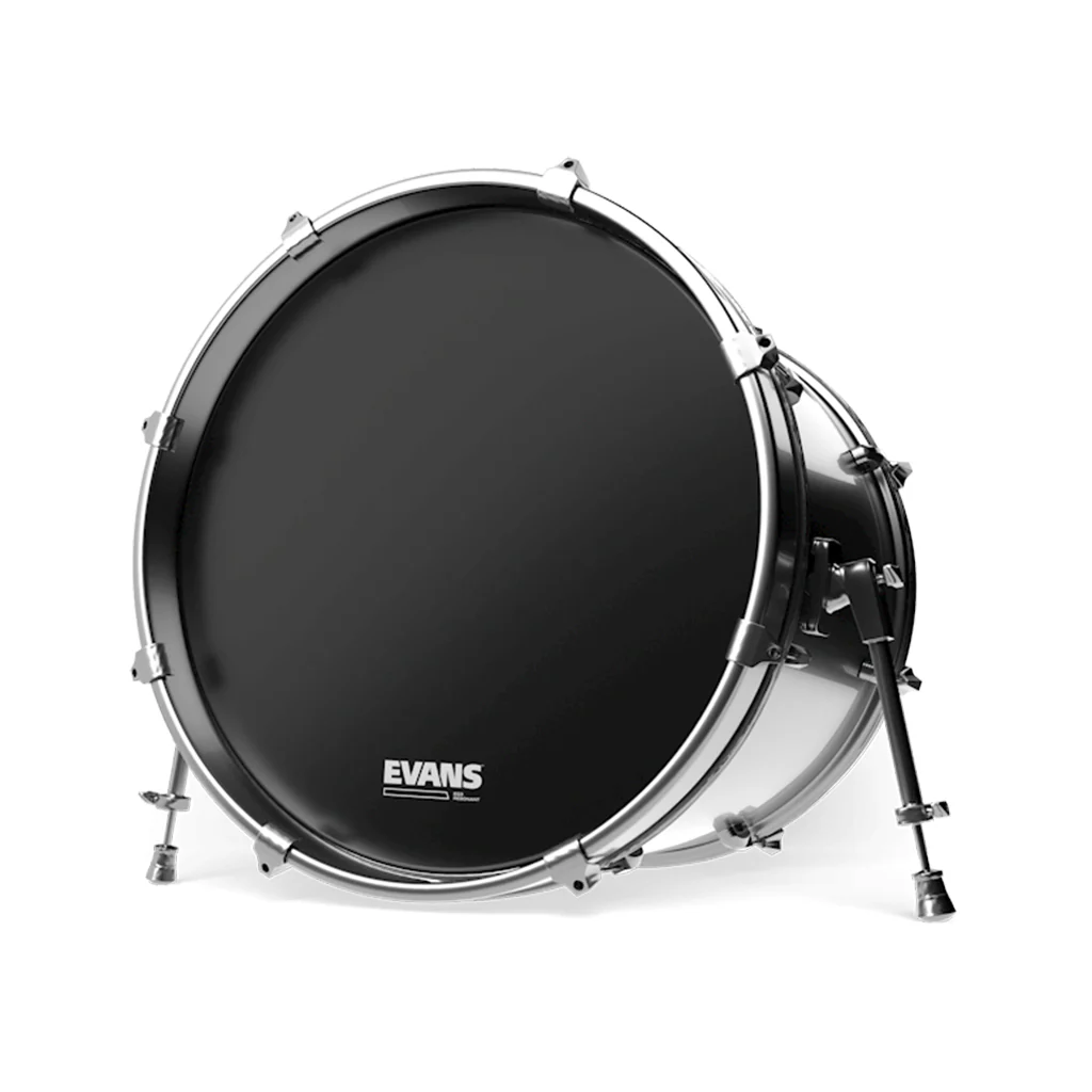 Evans BD24RB-NP 24inch EQ3 Reso Black, No Port Bass Drumhead - Image 3
