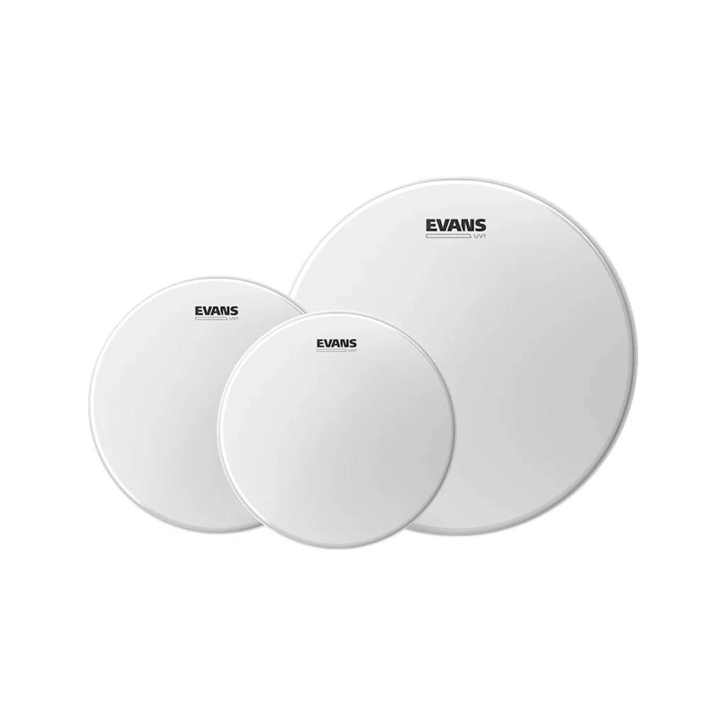 Evans ETP-UV1-R UV1 Coated Tom Pack (10,12,16inch) - Rock