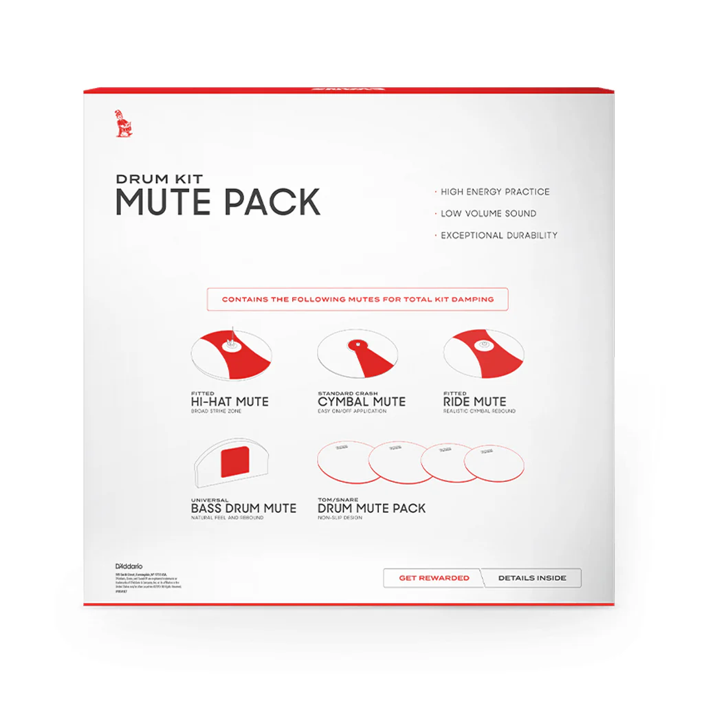 Evans SOSETROCK SoundOff Mute Rock Pack - Image 2